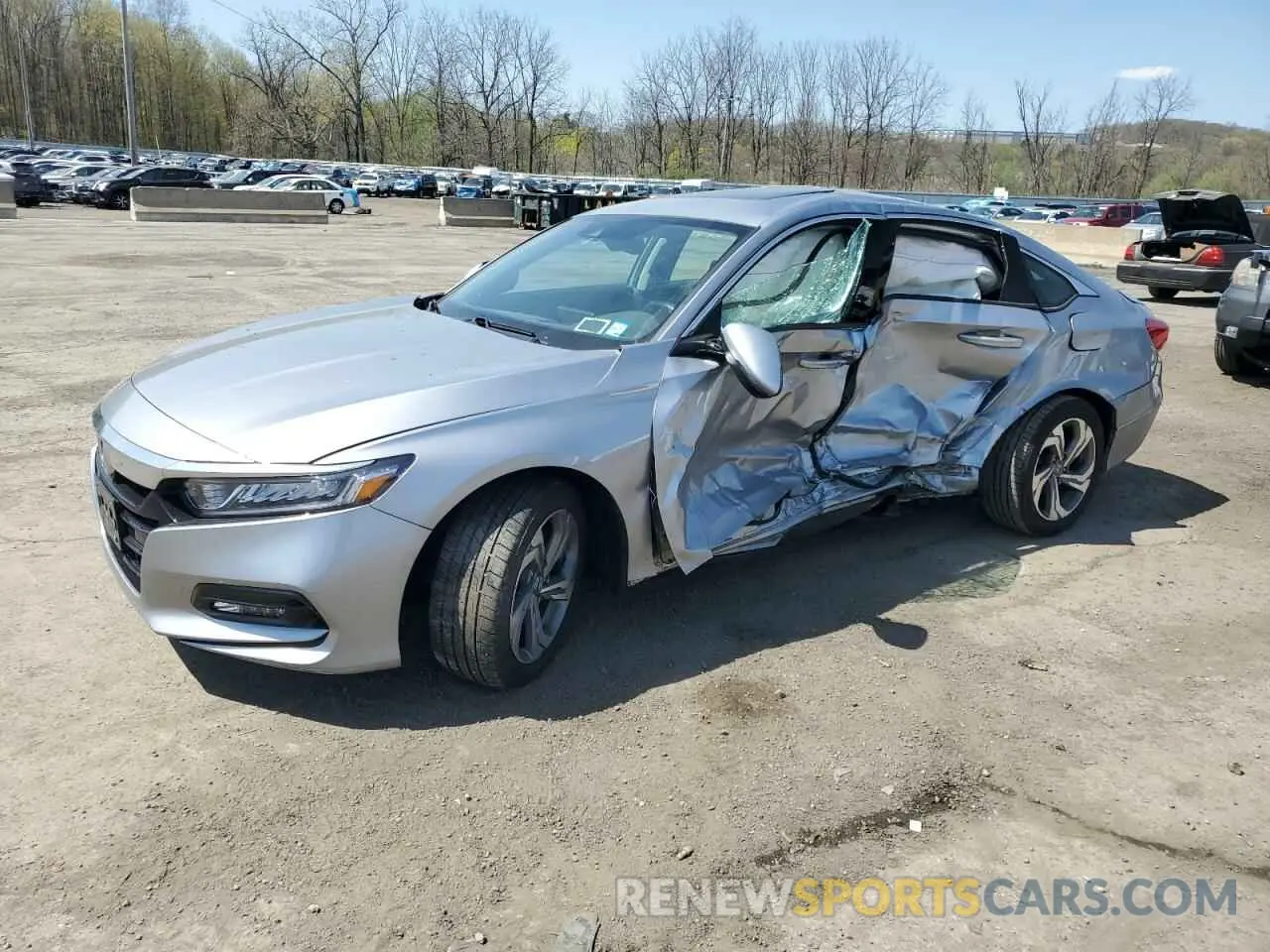 1 Photograph of a damaged car 1HGCV1F57LA086916 HONDA ACCORD 2020