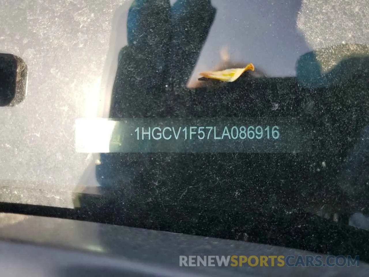 12 Photograph of a damaged car 1HGCV1F57LA086916 HONDA ACCORD 2020