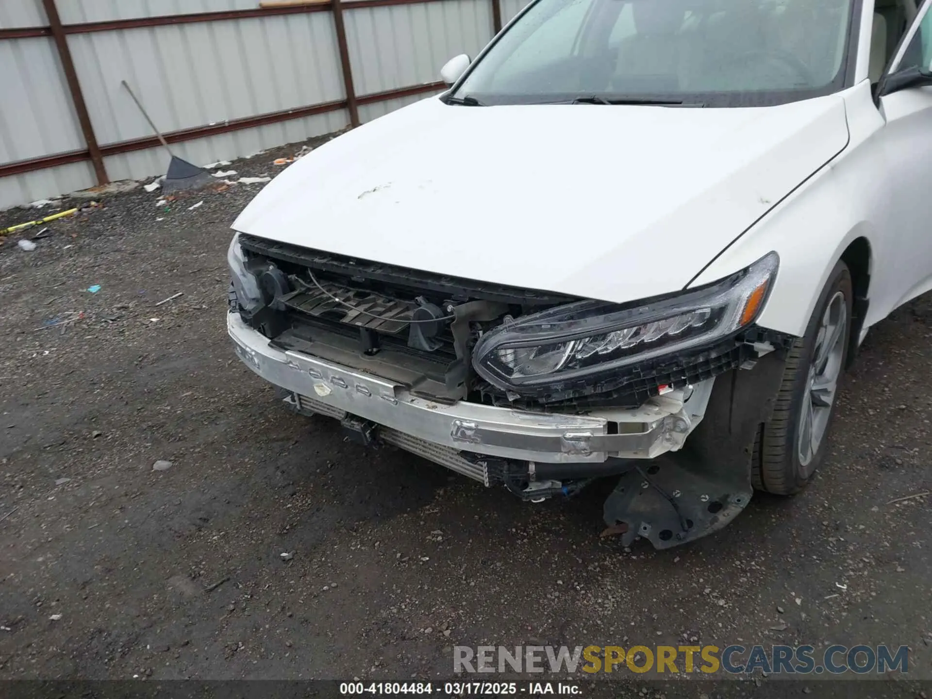 6 Photograph of a damaged car 1HGCV1F57LA110227 HONDA ACCORD 2020