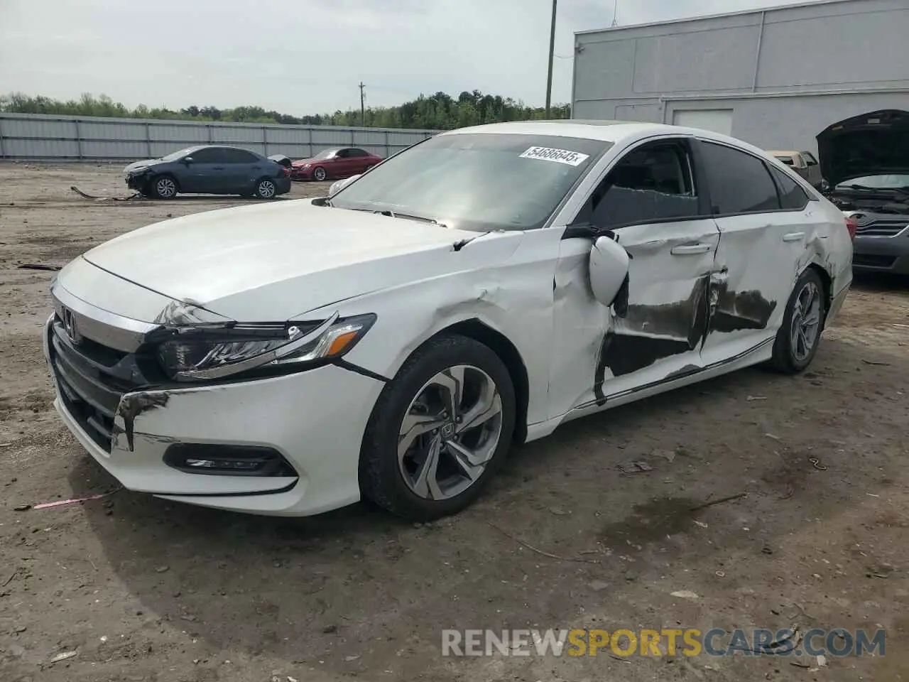 1 Photograph of a damaged car 1HGCV1F58LA054511 HONDA ACCORD 2020