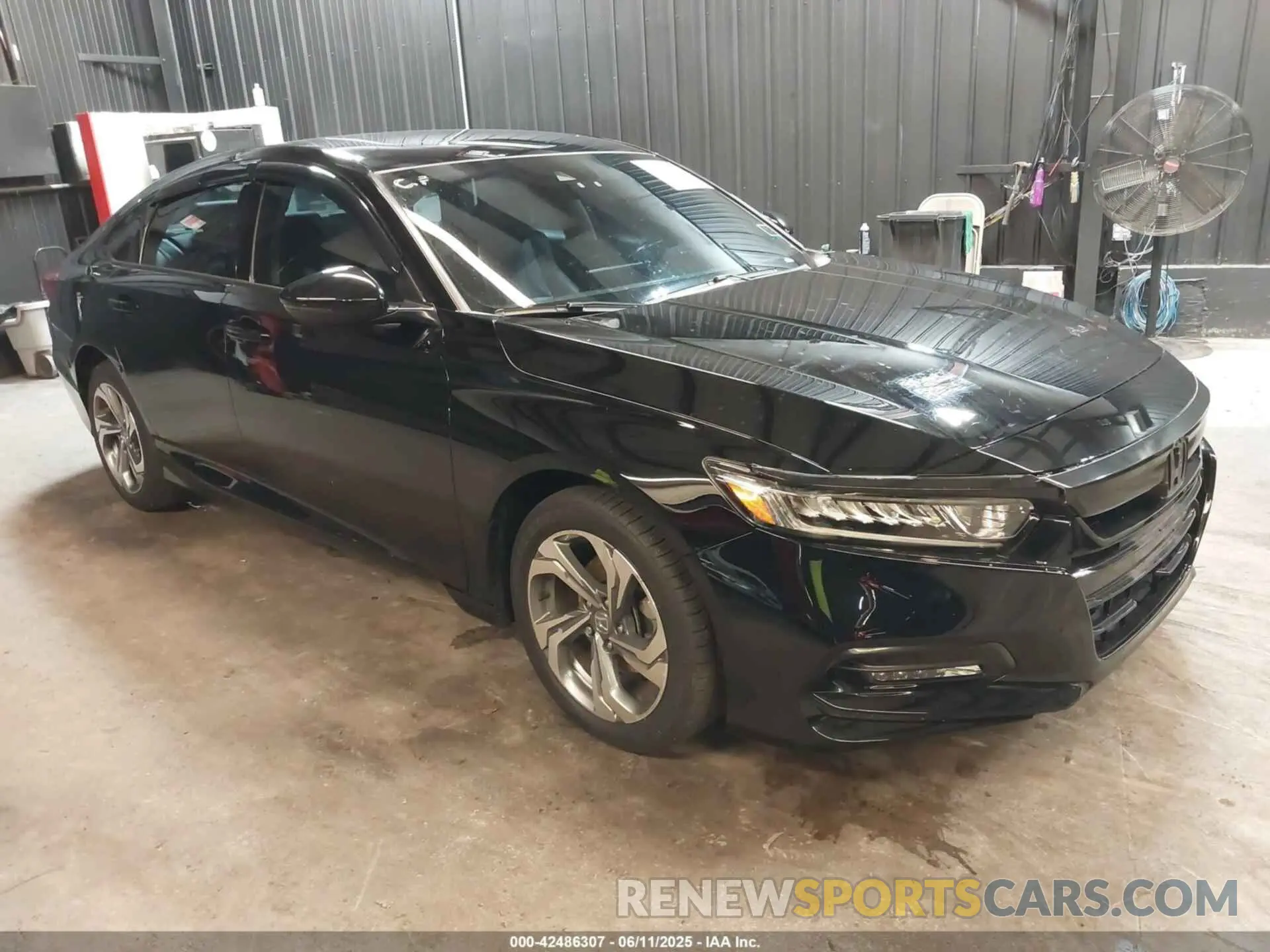1 Photograph of a damaged car 1HGCV1F58LA057196 HONDA ACCORD 2020