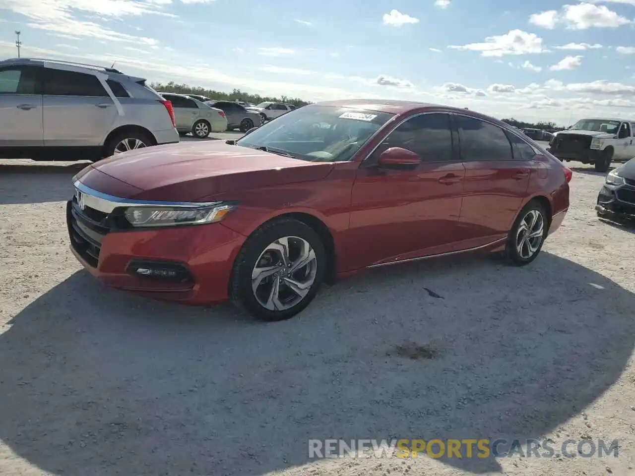 1 Photograph of a damaged car 1HGCV1F58LA109667 HONDA ACCORD 2020