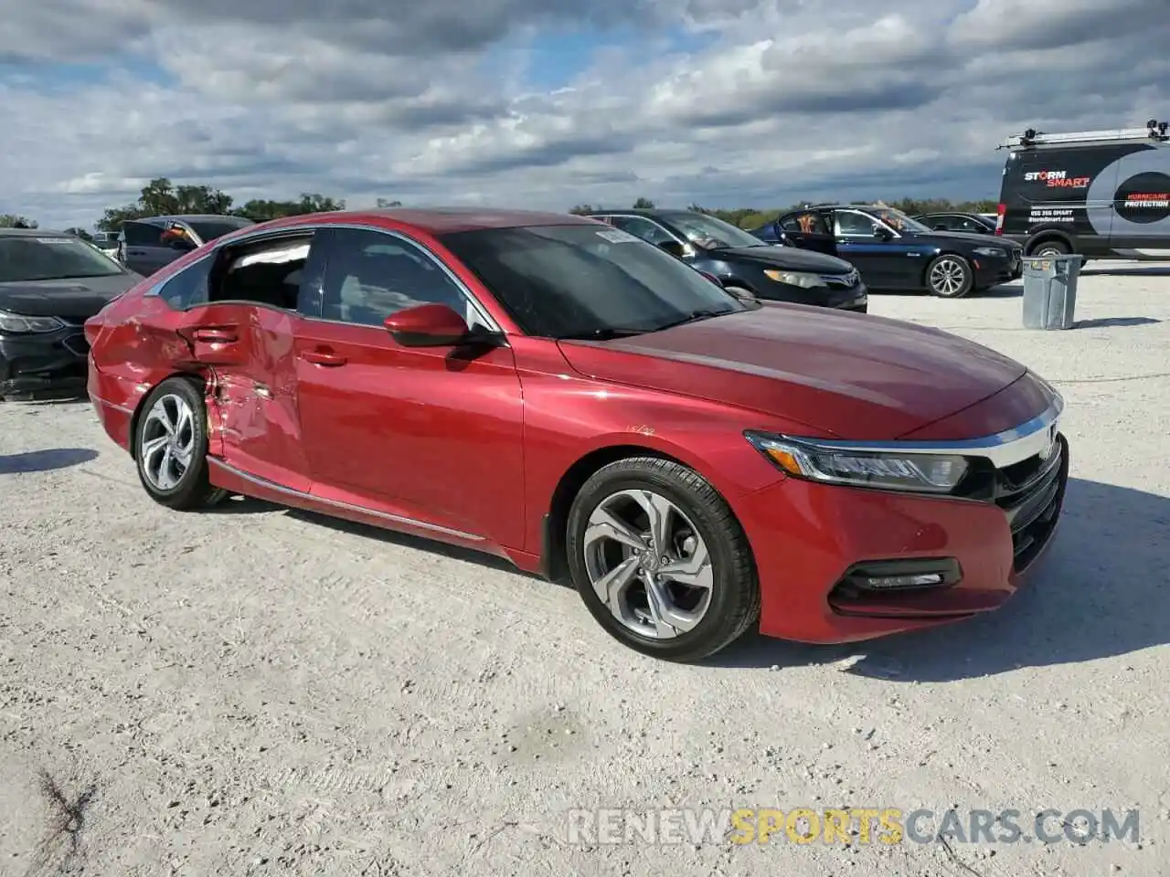 4 Photograph of a damaged car 1HGCV1F58LA109667 HONDA ACCORD 2020