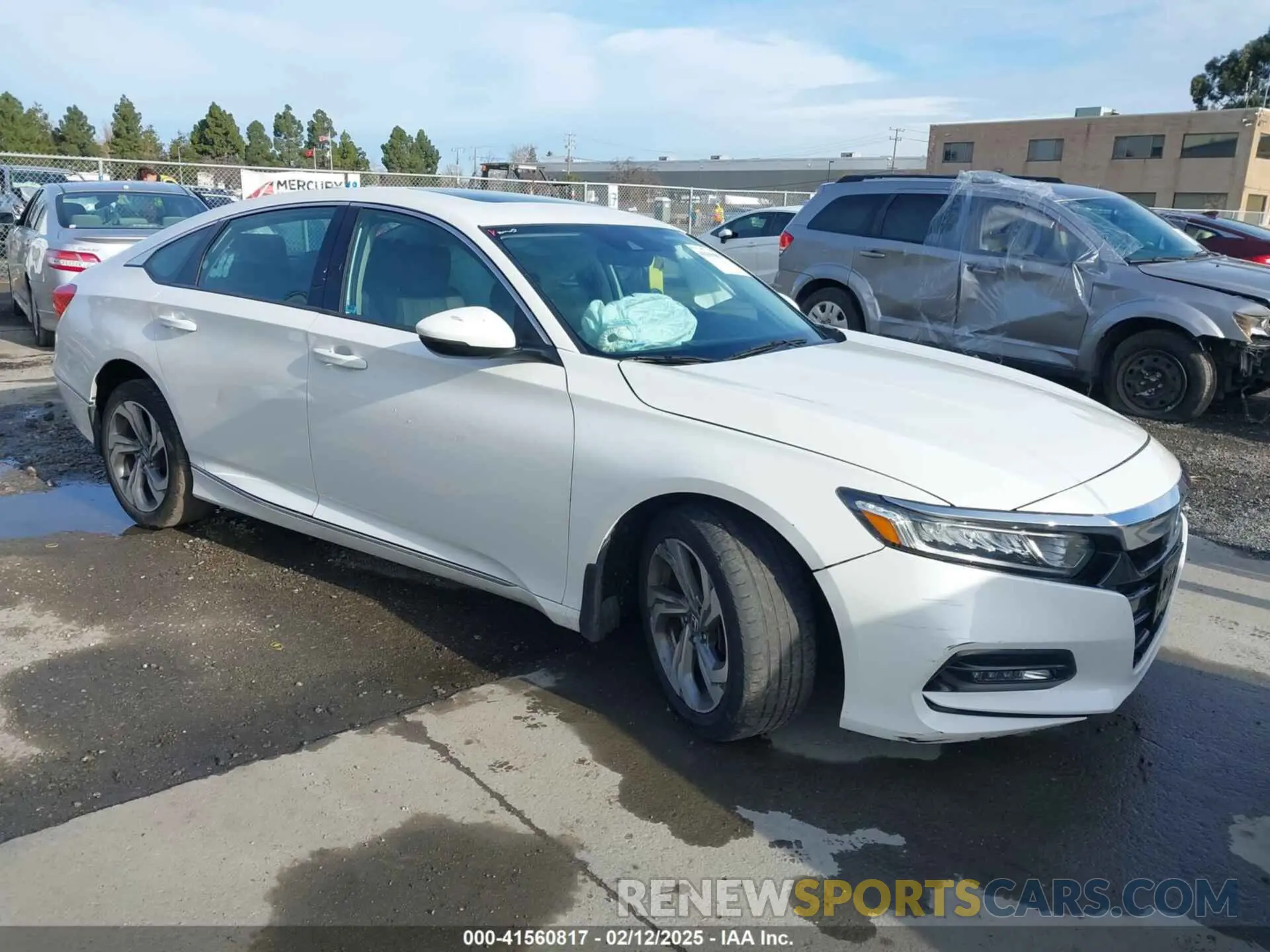1 Photograph of a damaged car 1HGCV1F59LA036826 HONDA ACCORD 2020