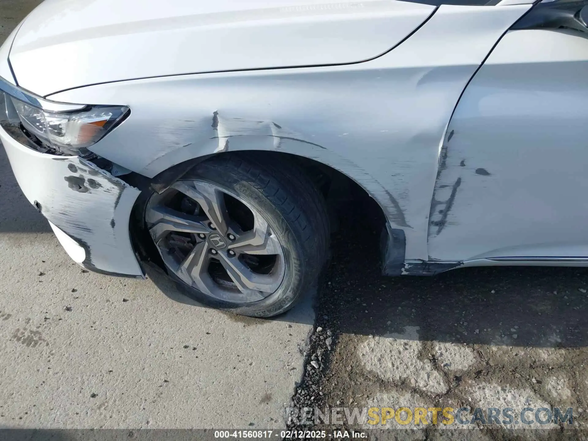 6 Photograph of a damaged car 1HGCV1F59LA036826 HONDA ACCORD 2020