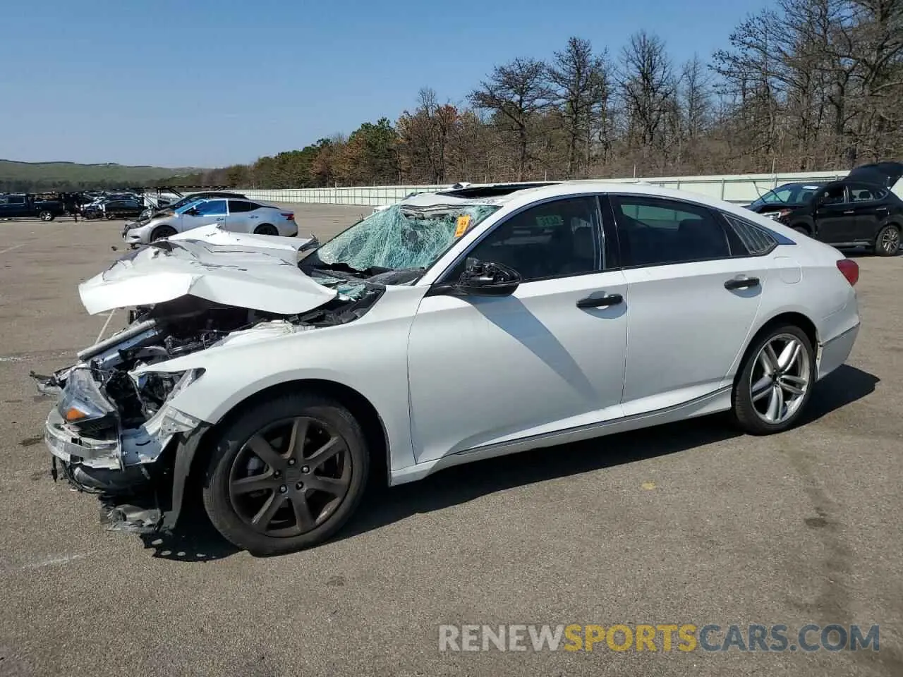 1 Photograph of a damaged car 1HGCV1F59LA054503 HONDA ACCORD 2020
