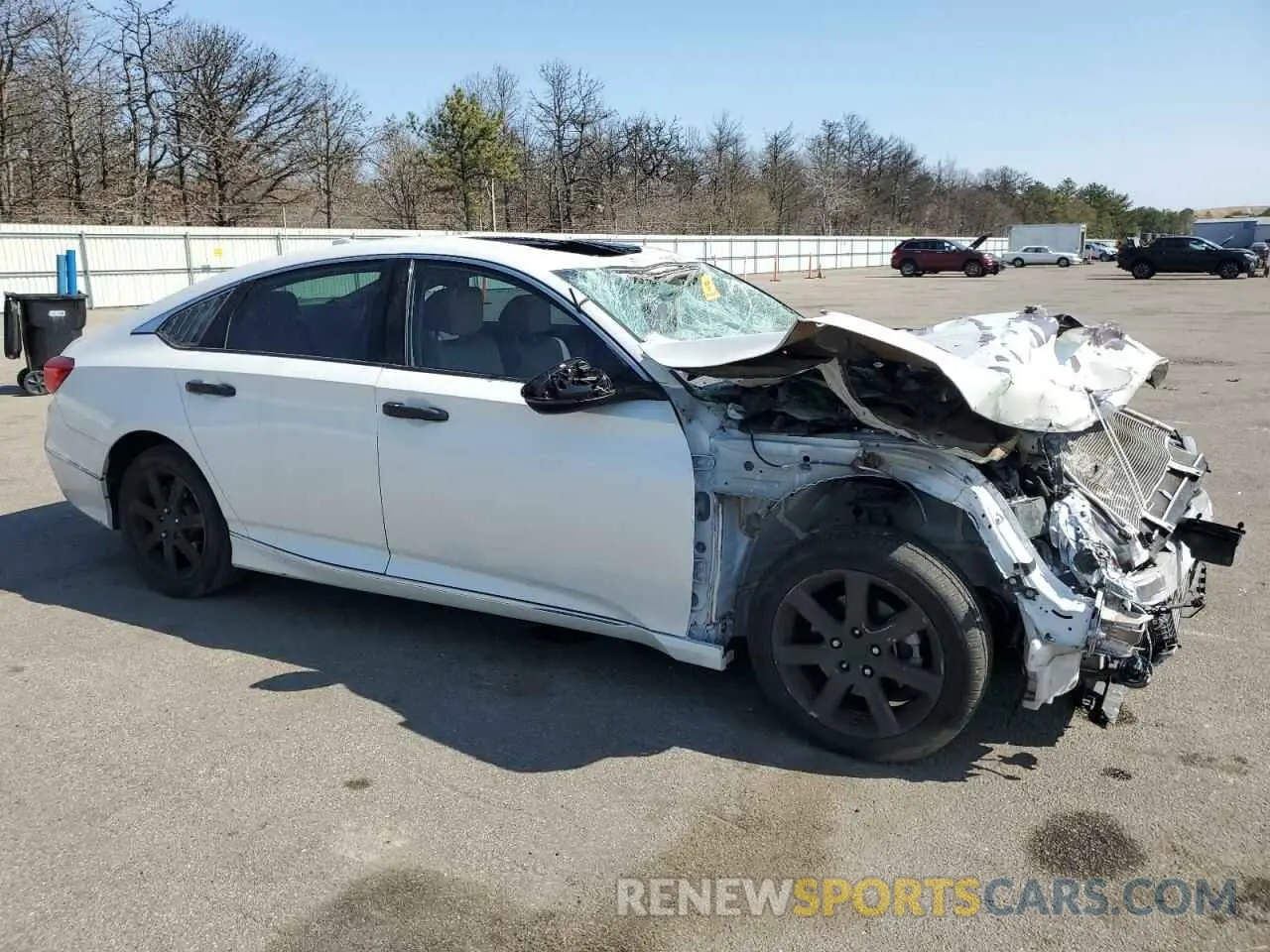 4 Photograph of a damaged car 1HGCV1F59LA054503 HONDA ACCORD 2020