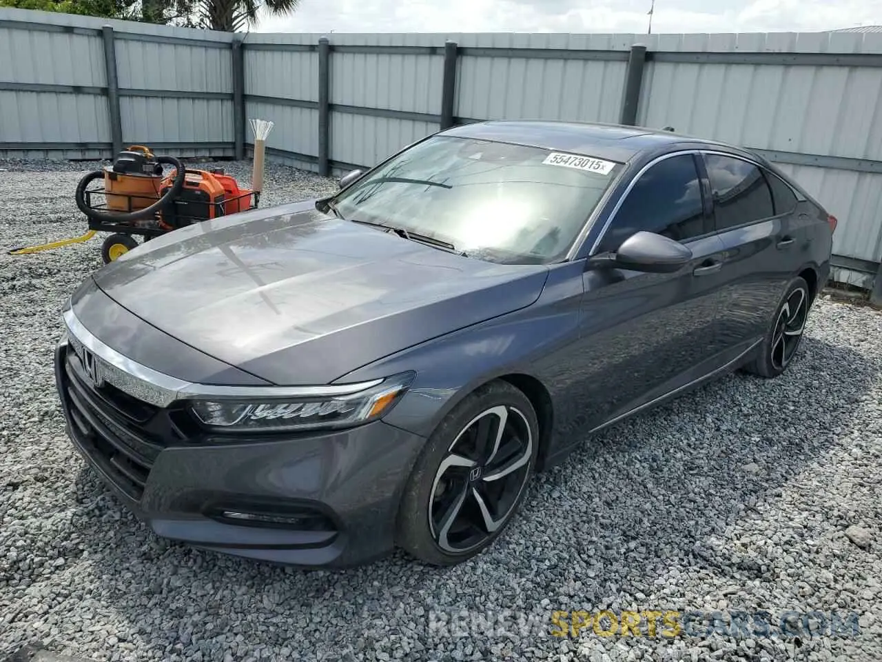 1 Photograph of a damaged car 1HGCV1F59LA058714 HONDA ACCORD 2020