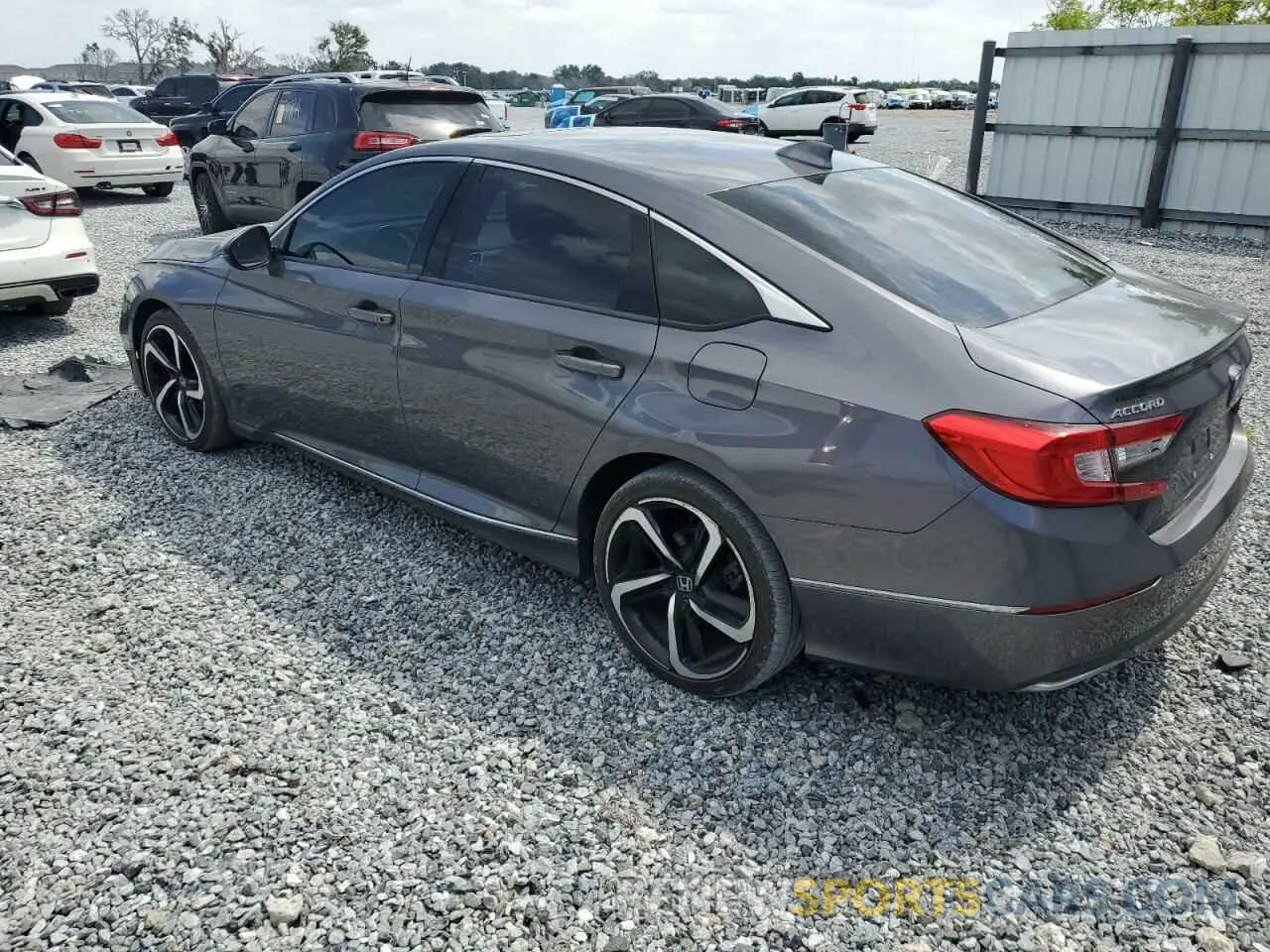2 Photograph of a damaged car 1HGCV1F59LA058714 HONDA ACCORD 2020