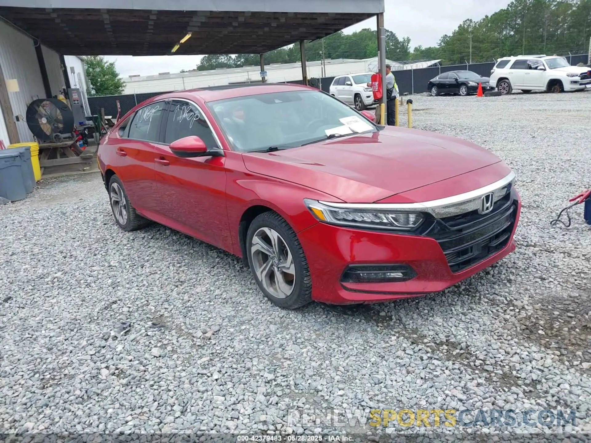 1 Photograph of a damaged car 1HGCV1F59LA127420 HONDA ACCORD 2020