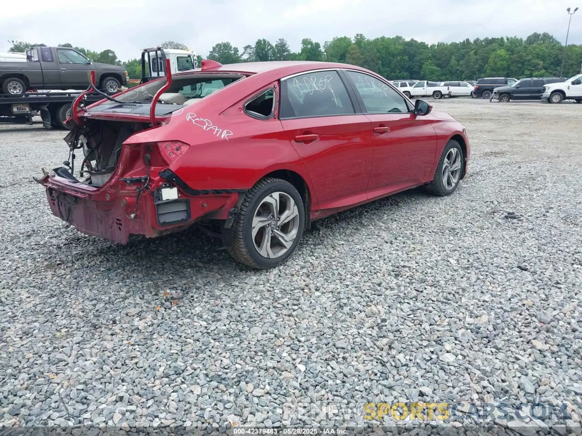 4 Photograph of a damaged car 1HGCV1F59LA127420 HONDA ACCORD 2020