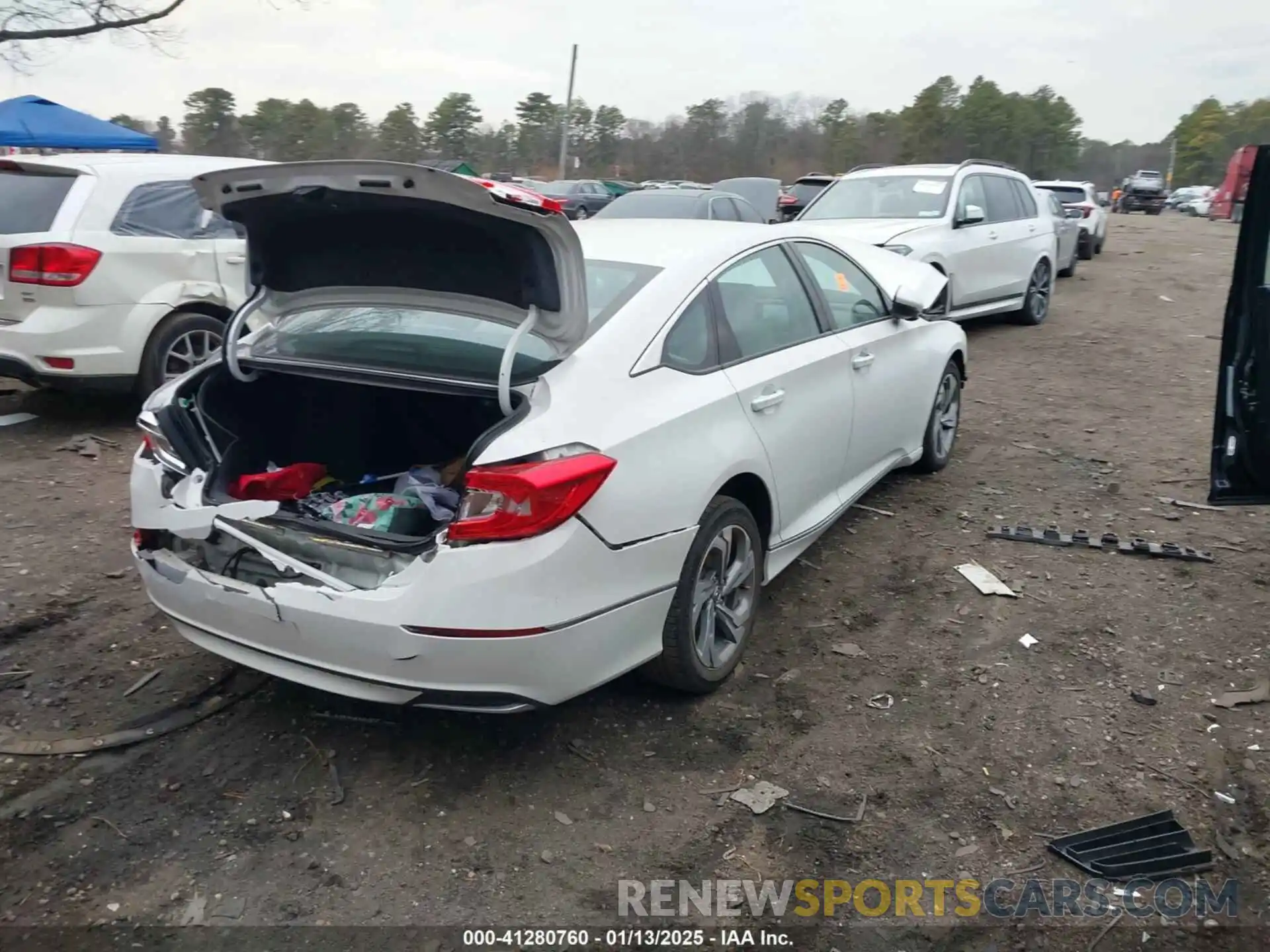 4 Photograph of a damaged car 1HGCV1F59LA130463 HONDA ACCORD 2020