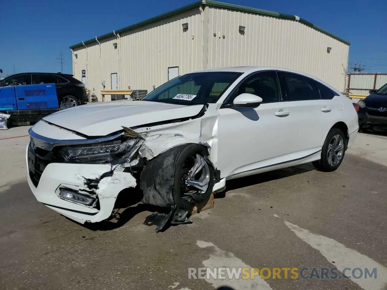 1 Photograph of a damaged car 1HGCV1F5XLA070838 HONDA ACCORD 2020