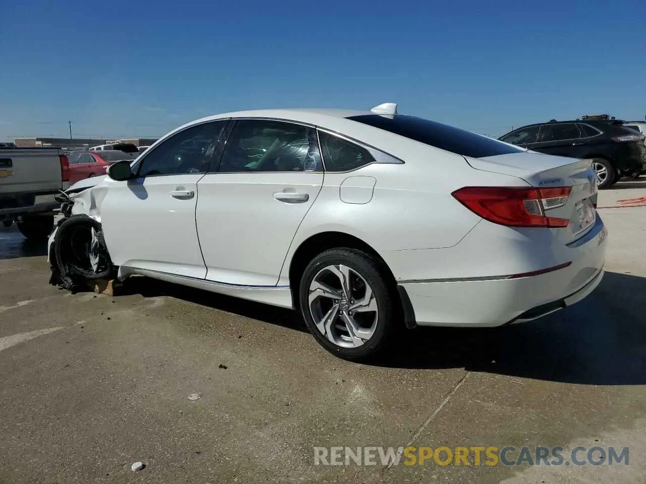 2 Photograph of a damaged car 1HGCV1F5XLA070838 HONDA ACCORD 2020