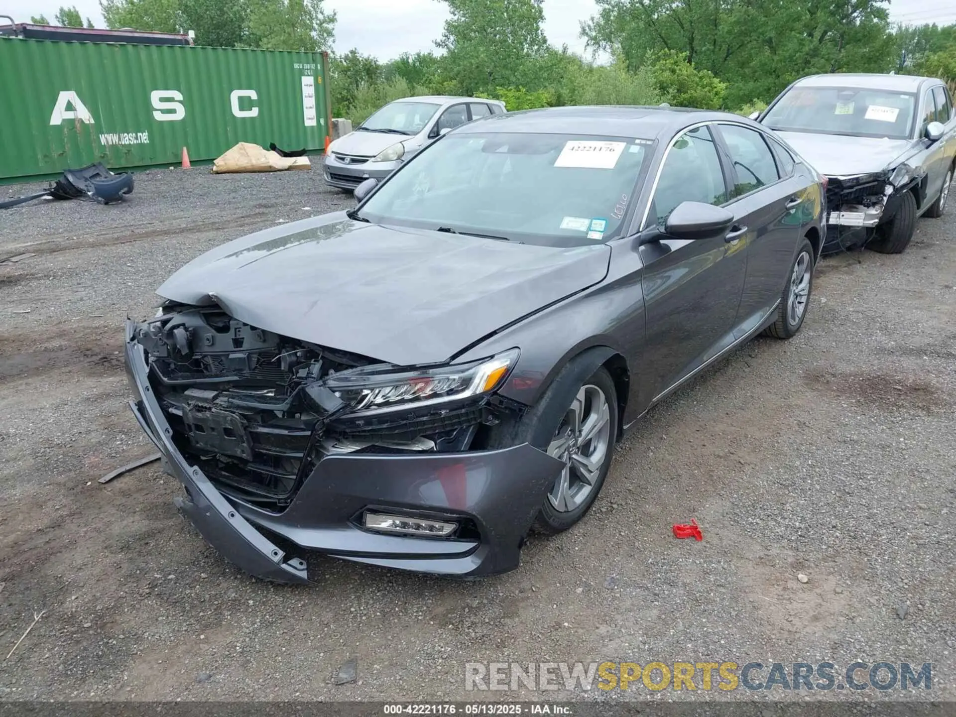 2 Photograph of a damaged car 1HGCV1F5XLA074985 HONDA ACCORD 2020