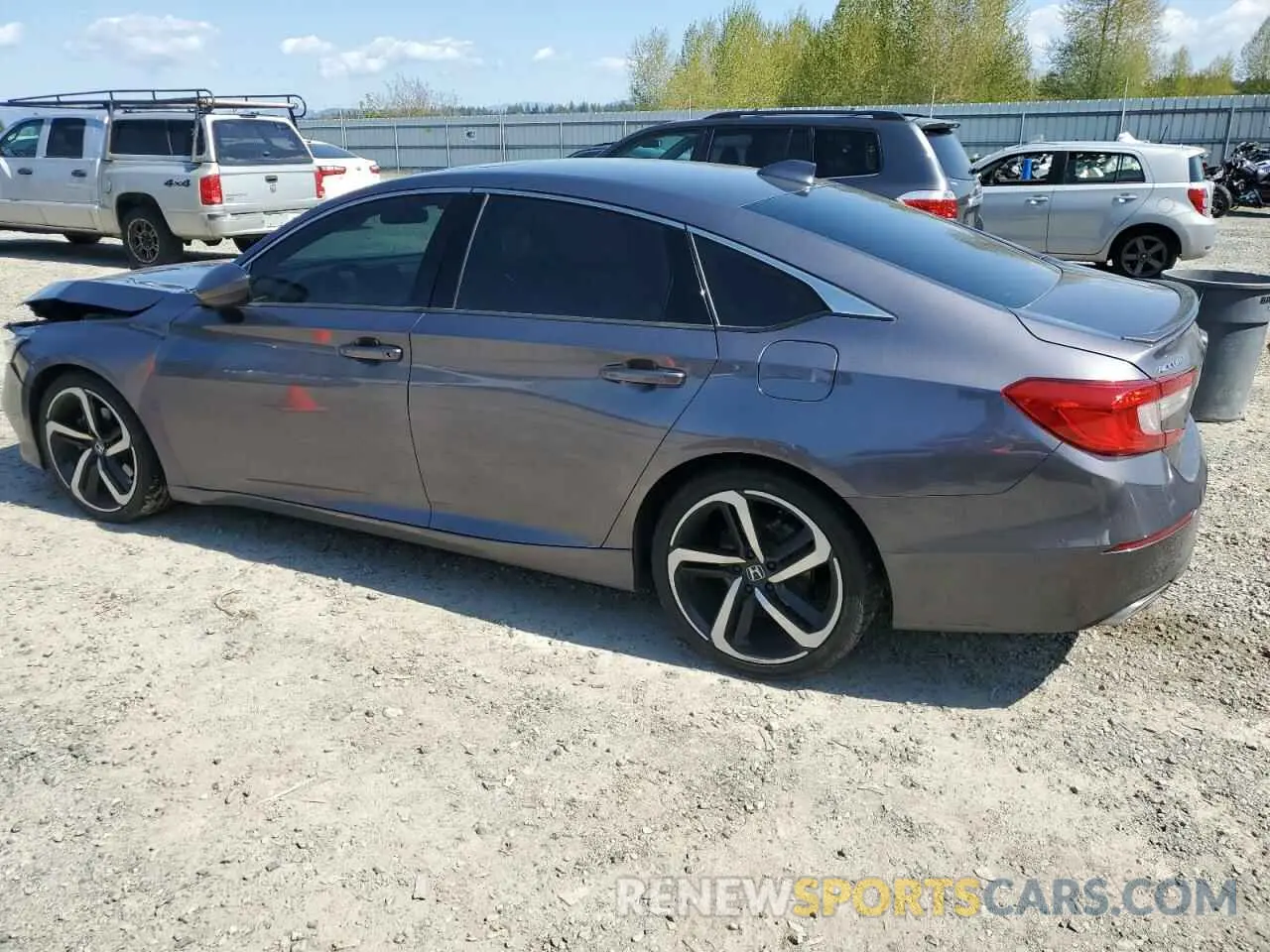 2 Photograph of a damaged car 1HGCV2F30LA003069 HONDA ACCORD 2020