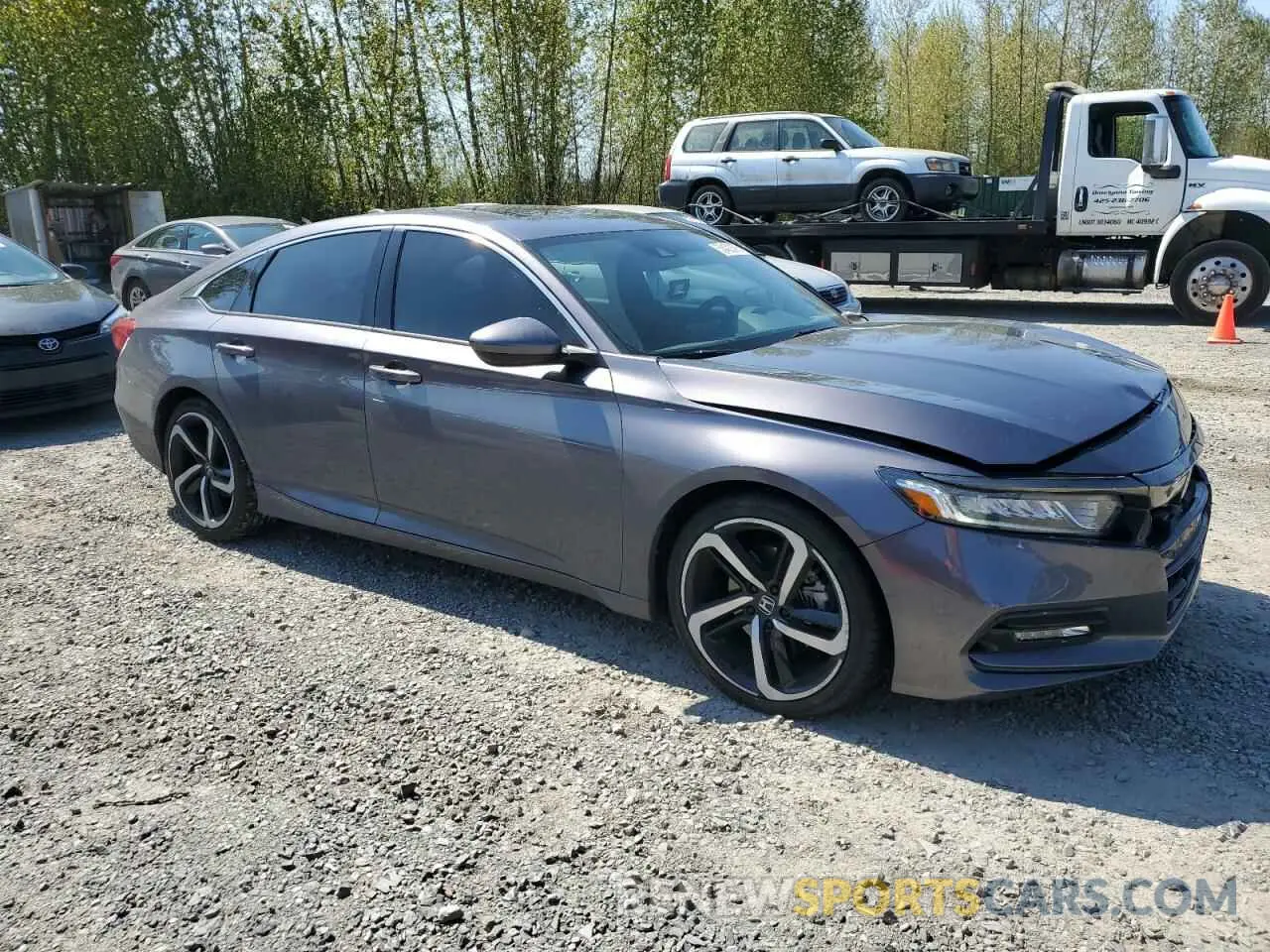4 Photograph of a damaged car 1HGCV2F30LA003069 HONDA ACCORD 2020