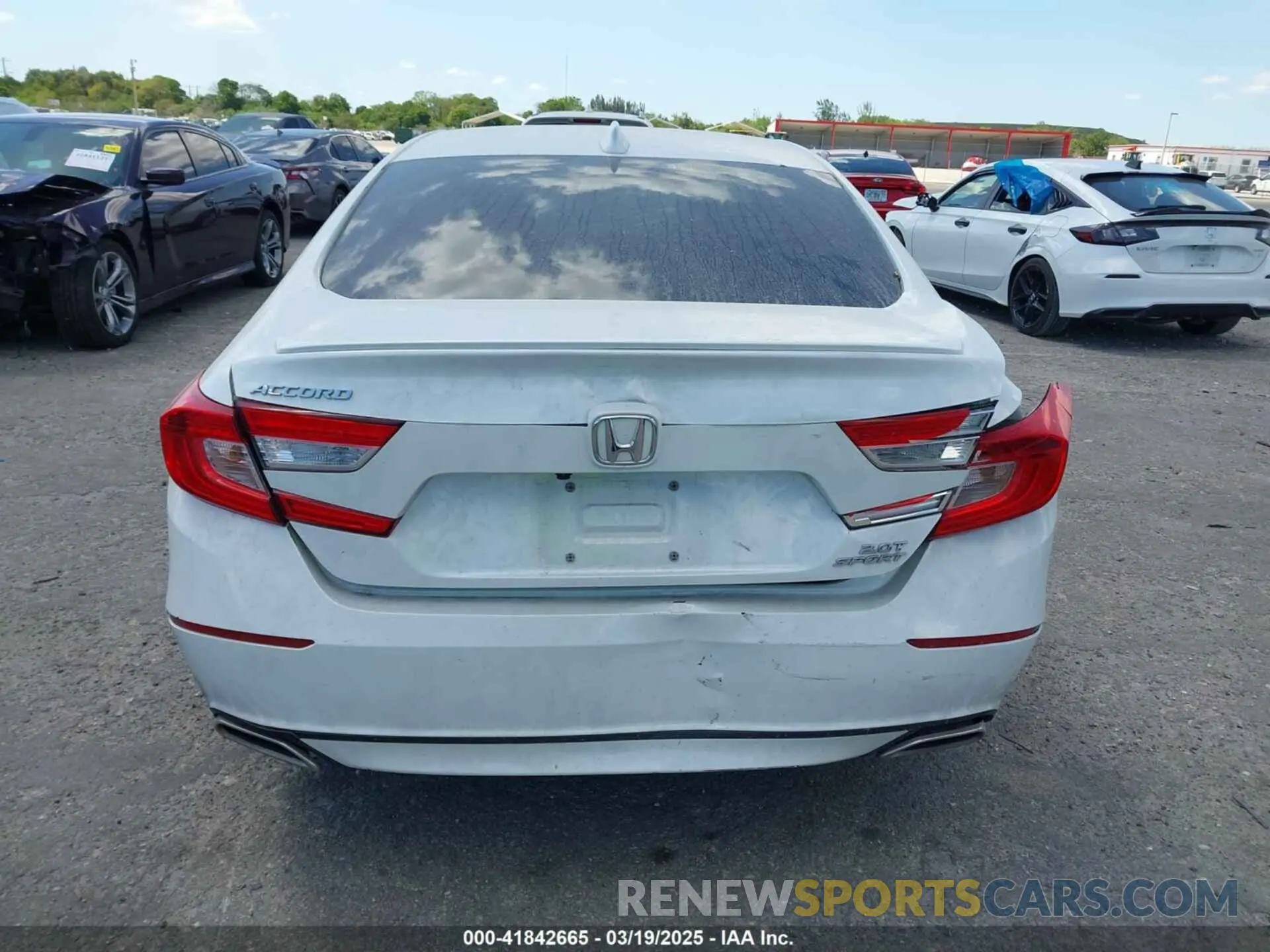 16 Photograph of a damaged car 1HGCV2F30LA027209 HONDA ACCORD 2020
