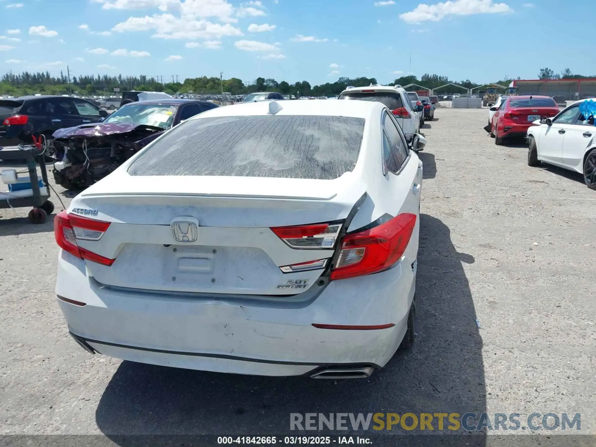 6 Photograph of a damaged car 1HGCV2F30LA027209 HONDA ACCORD 2020