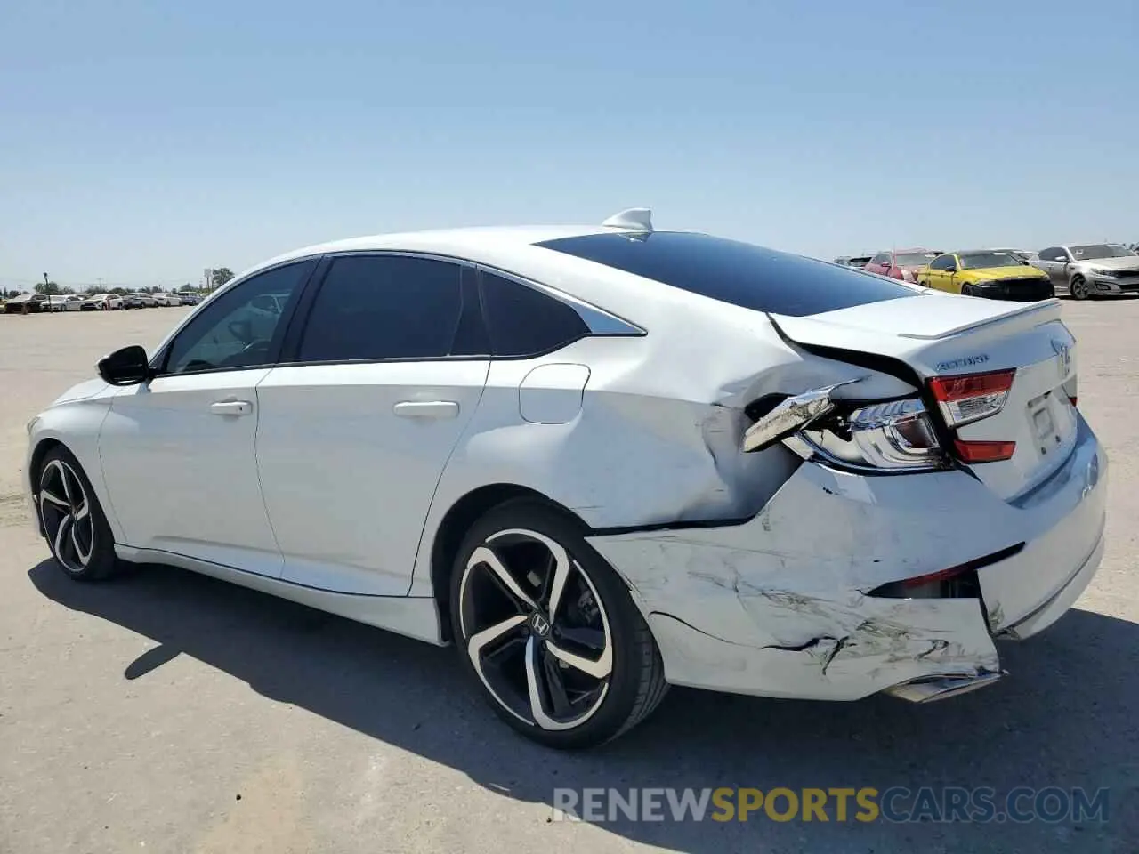 2 Photograph of a damaged car 1HGCV2F30LA029221 HONDA ACCORD 2020