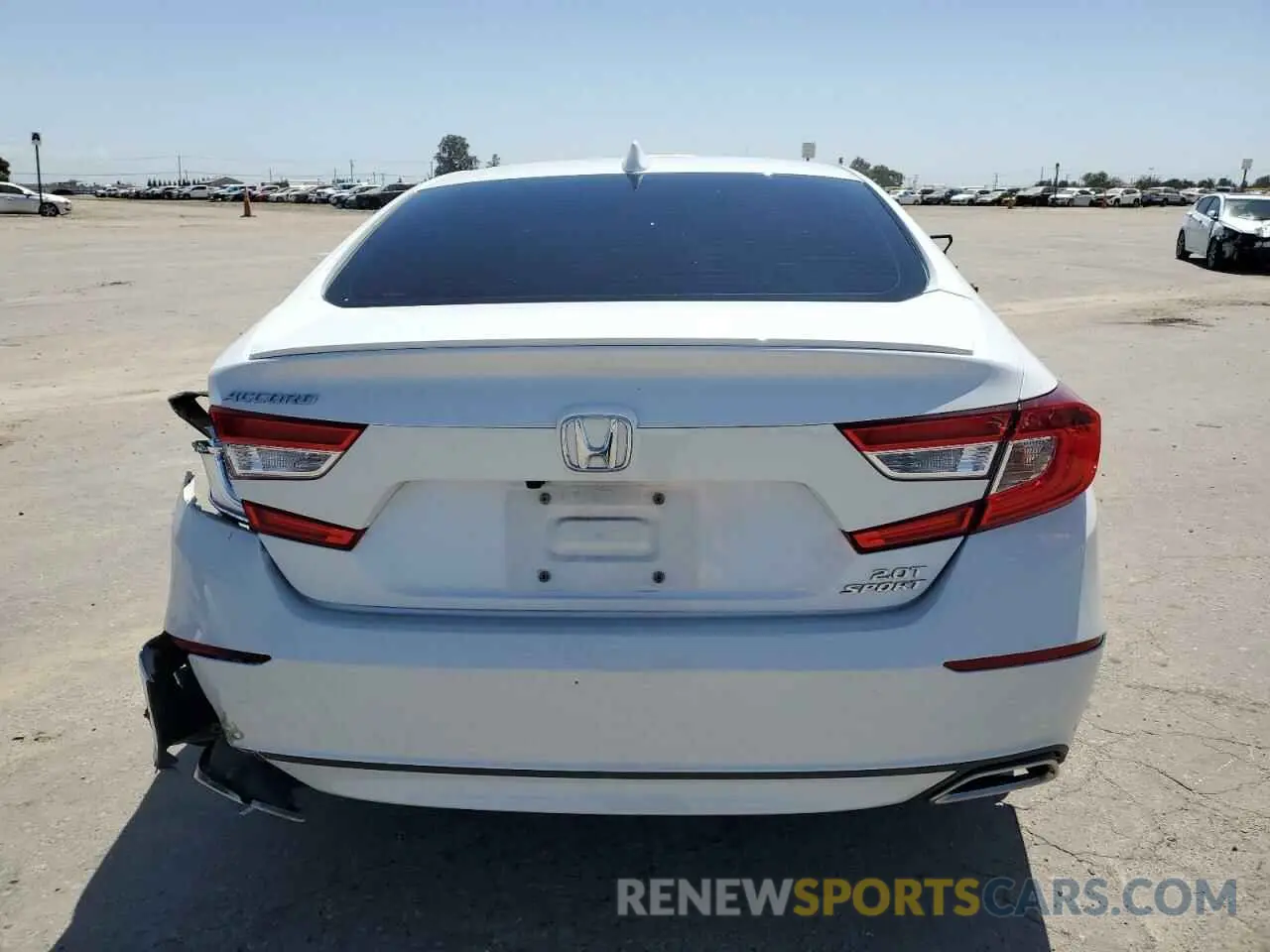 6 Photograph of a damaged car 1HGCV2F30LA029221 HONDA ACCORD 2020
