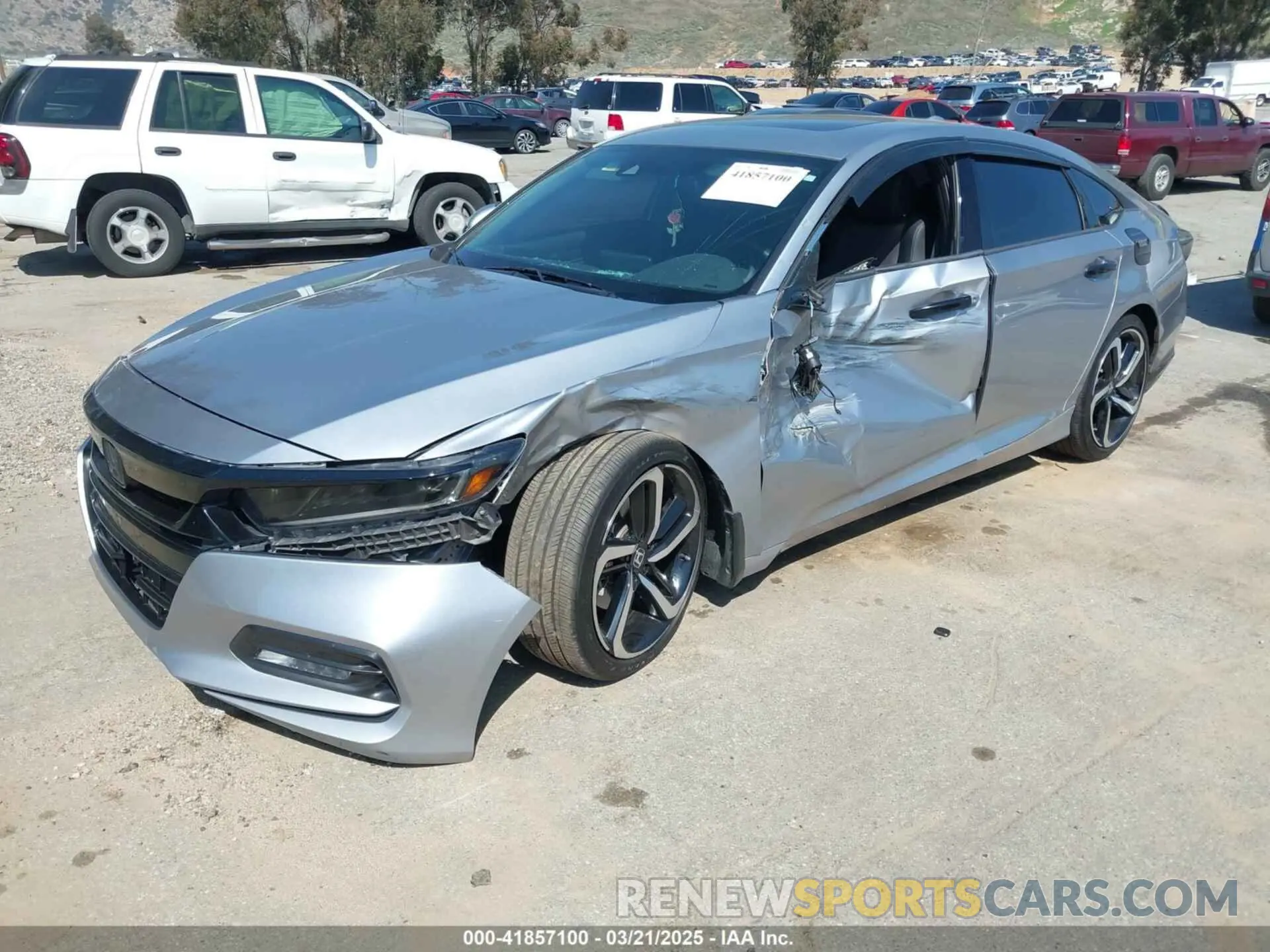 2 Photograph of a damaged car 1HGCV2F31LA001556 HONDA ACCORD 2020