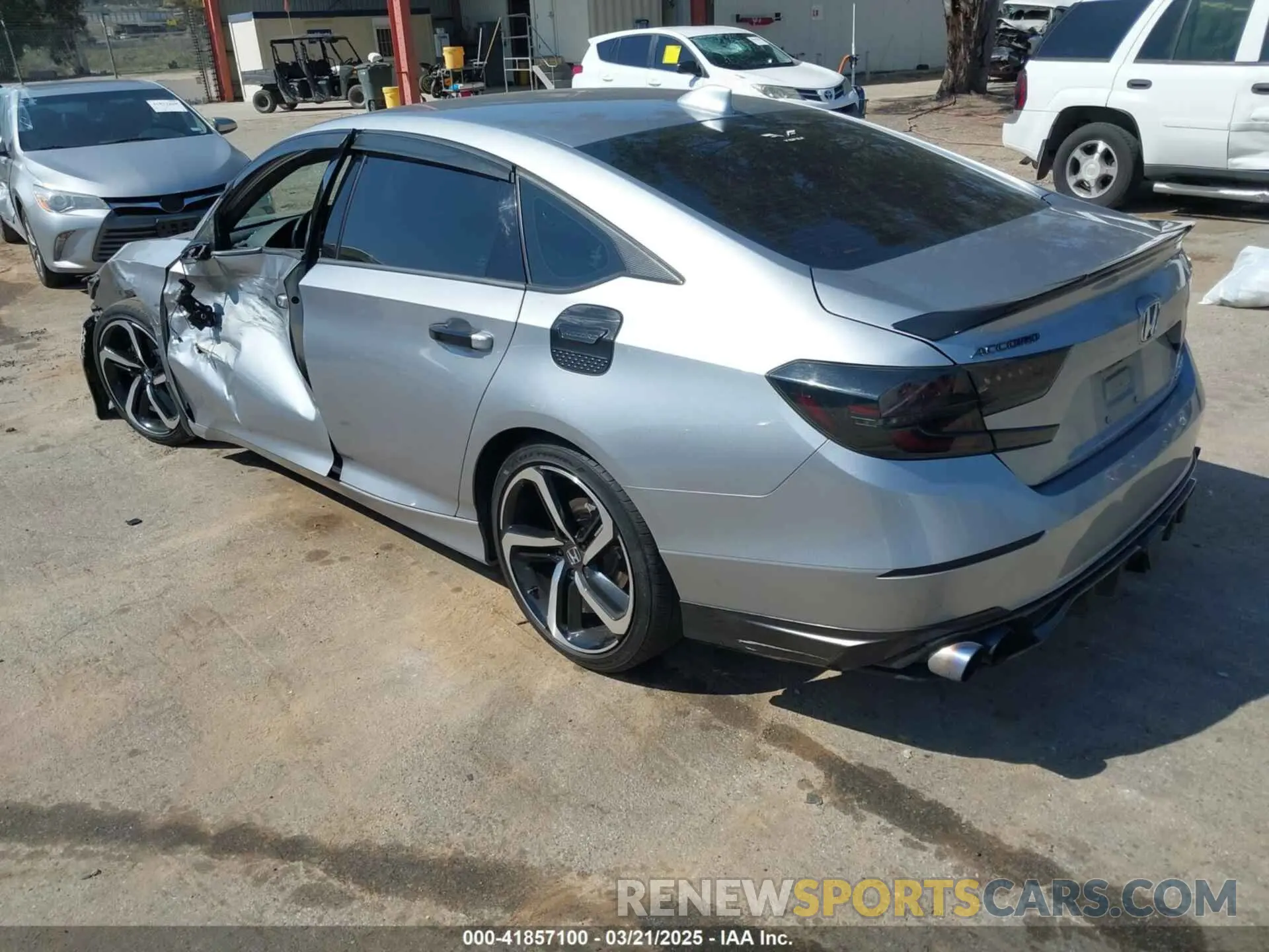 3 Photograph of a damaged car 1HGCV2F31LA001556 HONDA ACCORD 2020