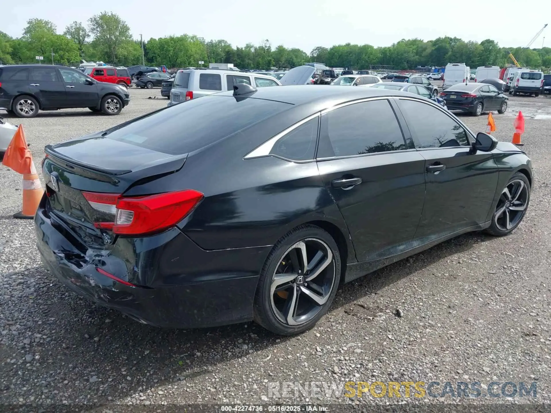 4 Photograph of a damaged car 1HGCV2F31LA001878 HONDA ACCORD 2020
