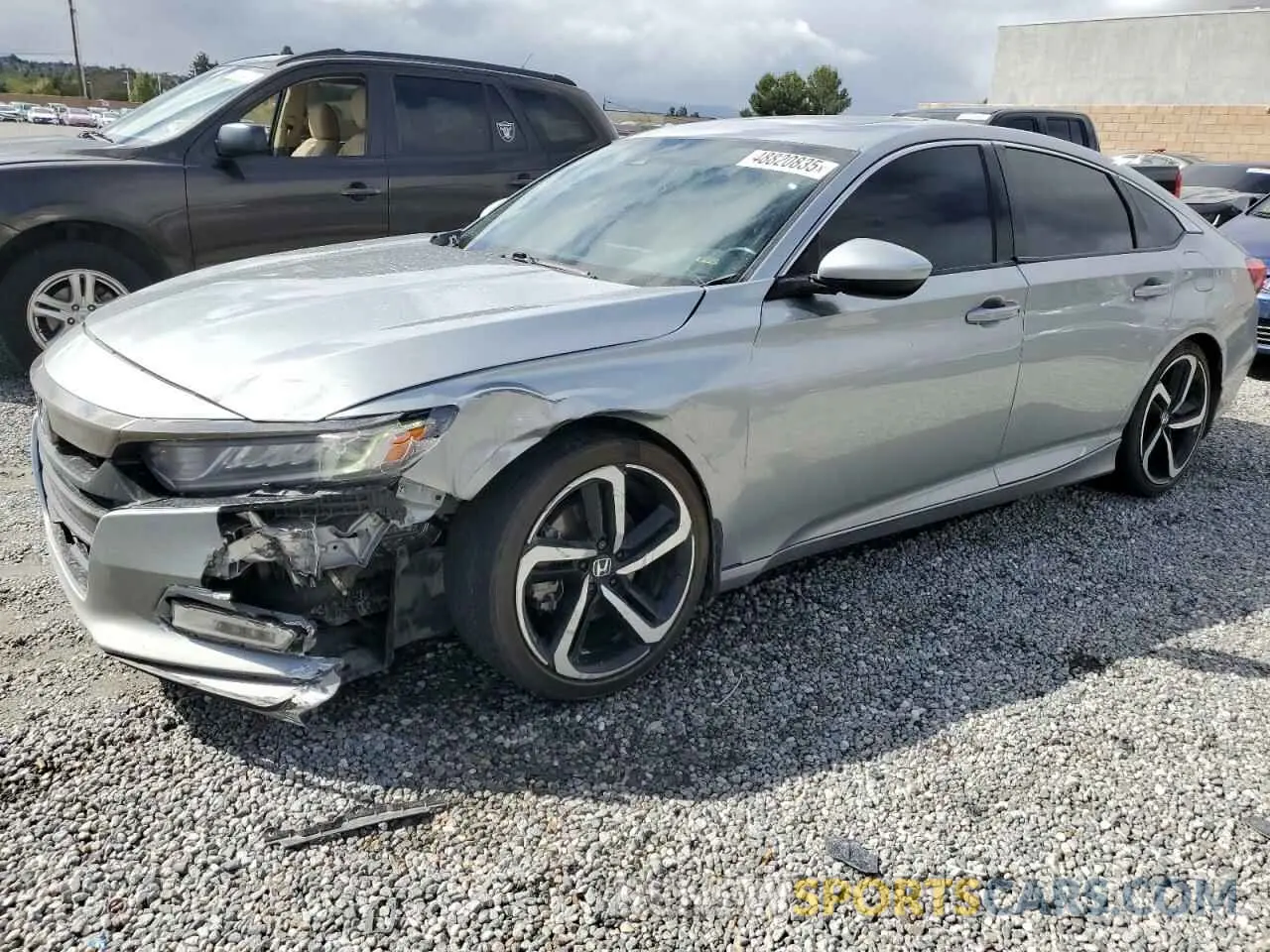 1 Photograph of a damaged car 1HGCV2F31LA009866 HONDA ACCORD 2020