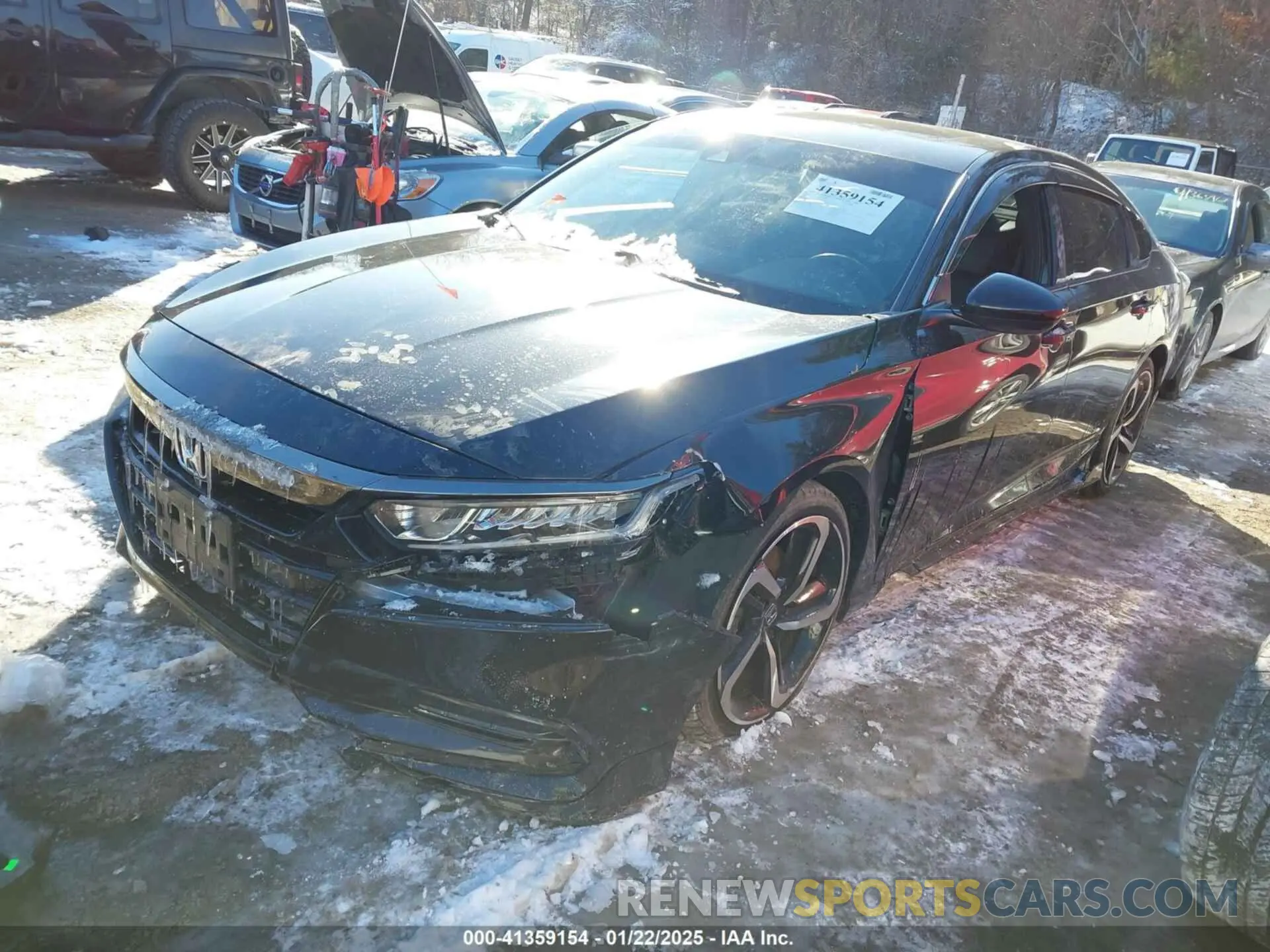 2 Photograph of a damaged car 1HGCV2F31LA013285 HONDA ACCORD 2020