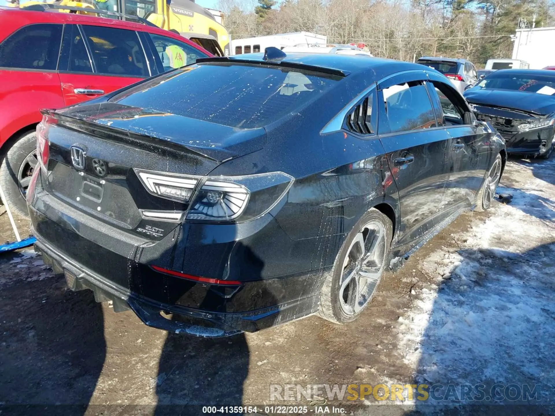 4 Photograph of a damaged car 1HGCV2F31LA013285 HONDA ACCORD 2020