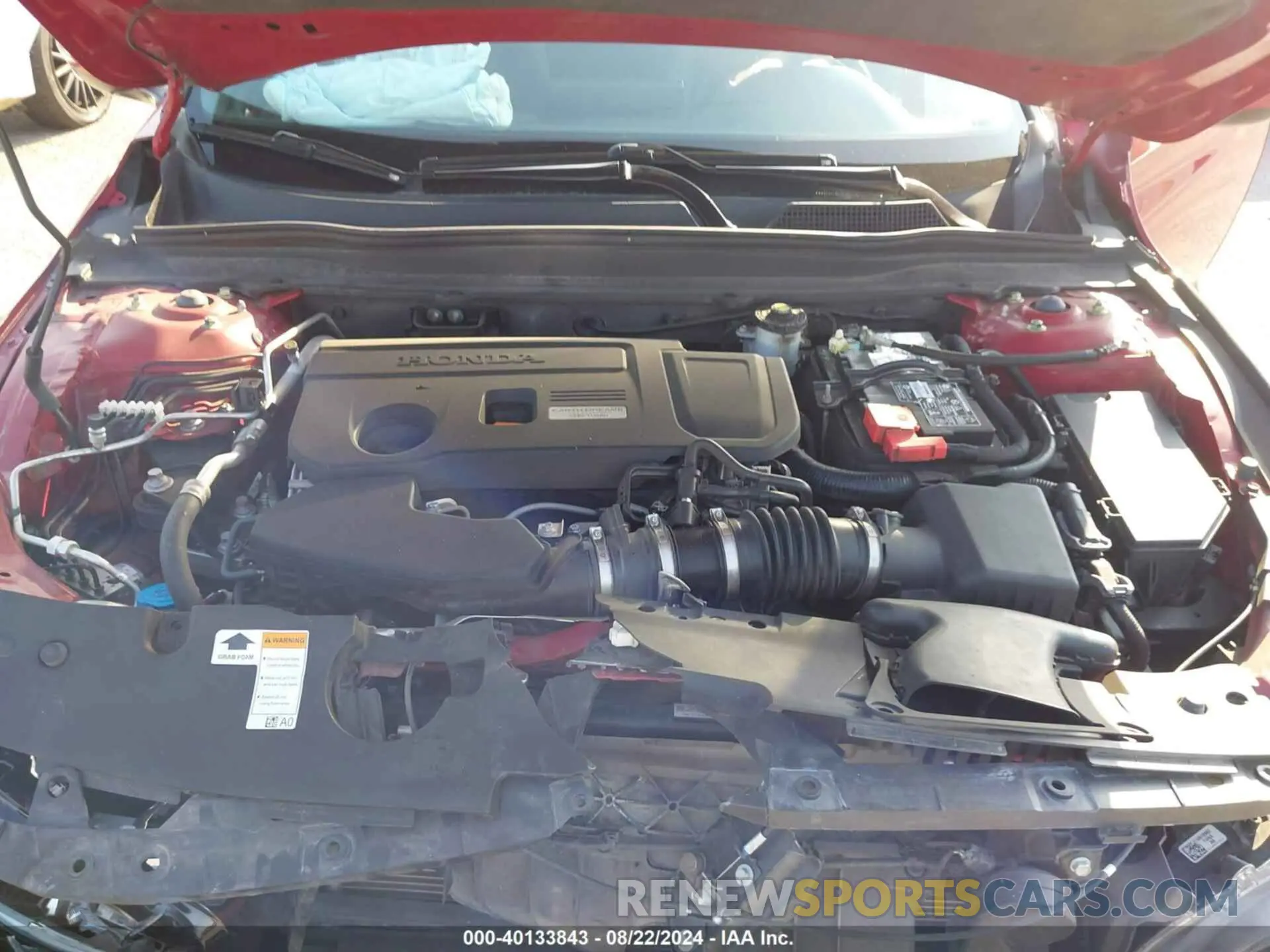 10 Photograph of a damaged car 1HGCV2F31LA015120 HONDA ACCORD 2020