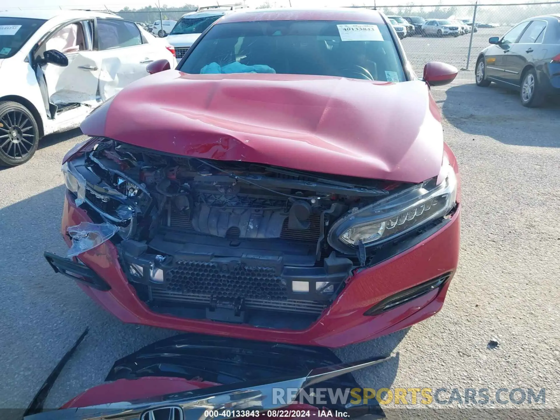 12 Photograph of a damaged car 1HGCV2F31LA015120 HONDA ACCORD 2020