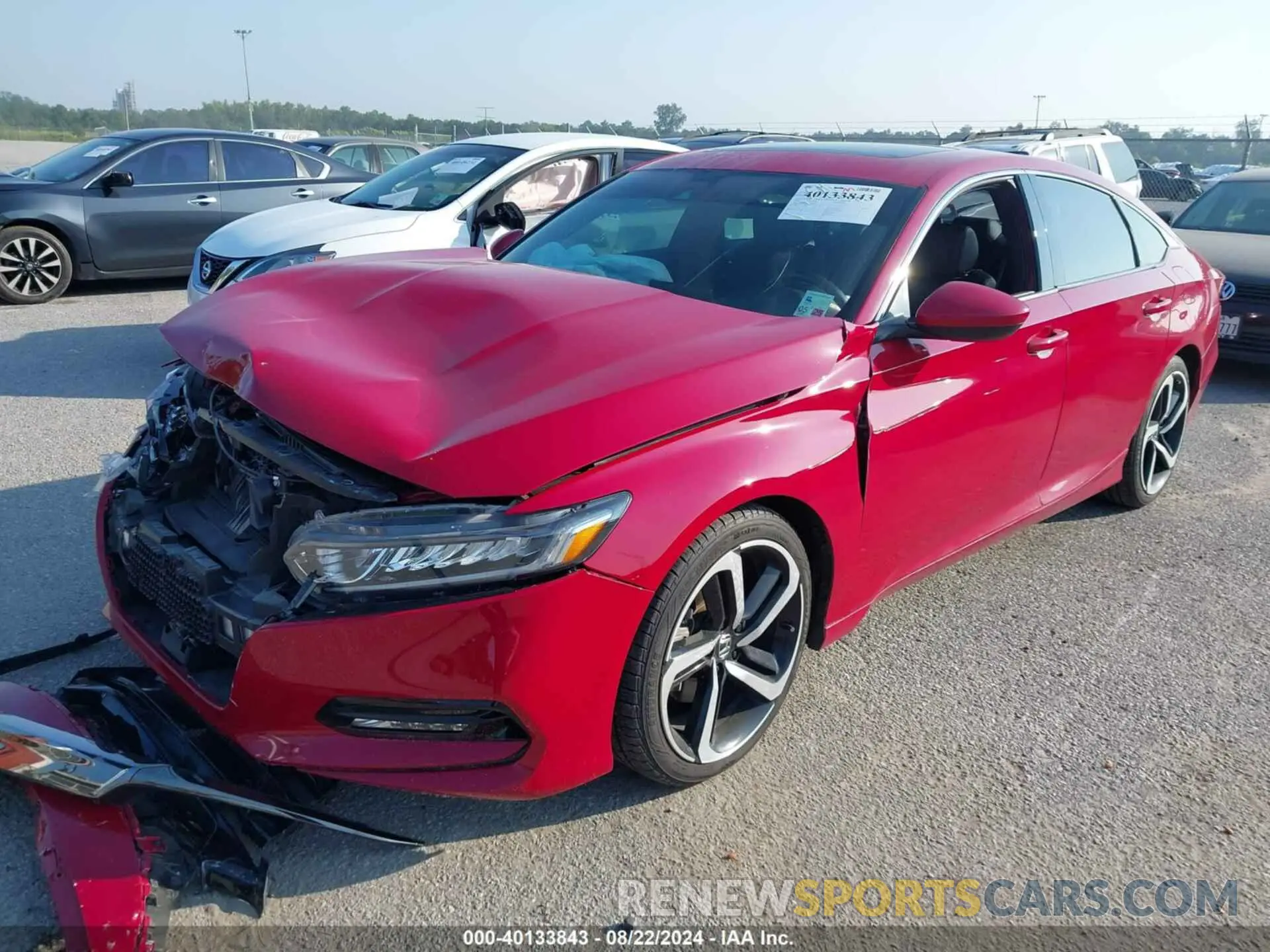 2 Photograph of a damaged car 1HGCV2F31LA015120 HONDA ACCORD 2020