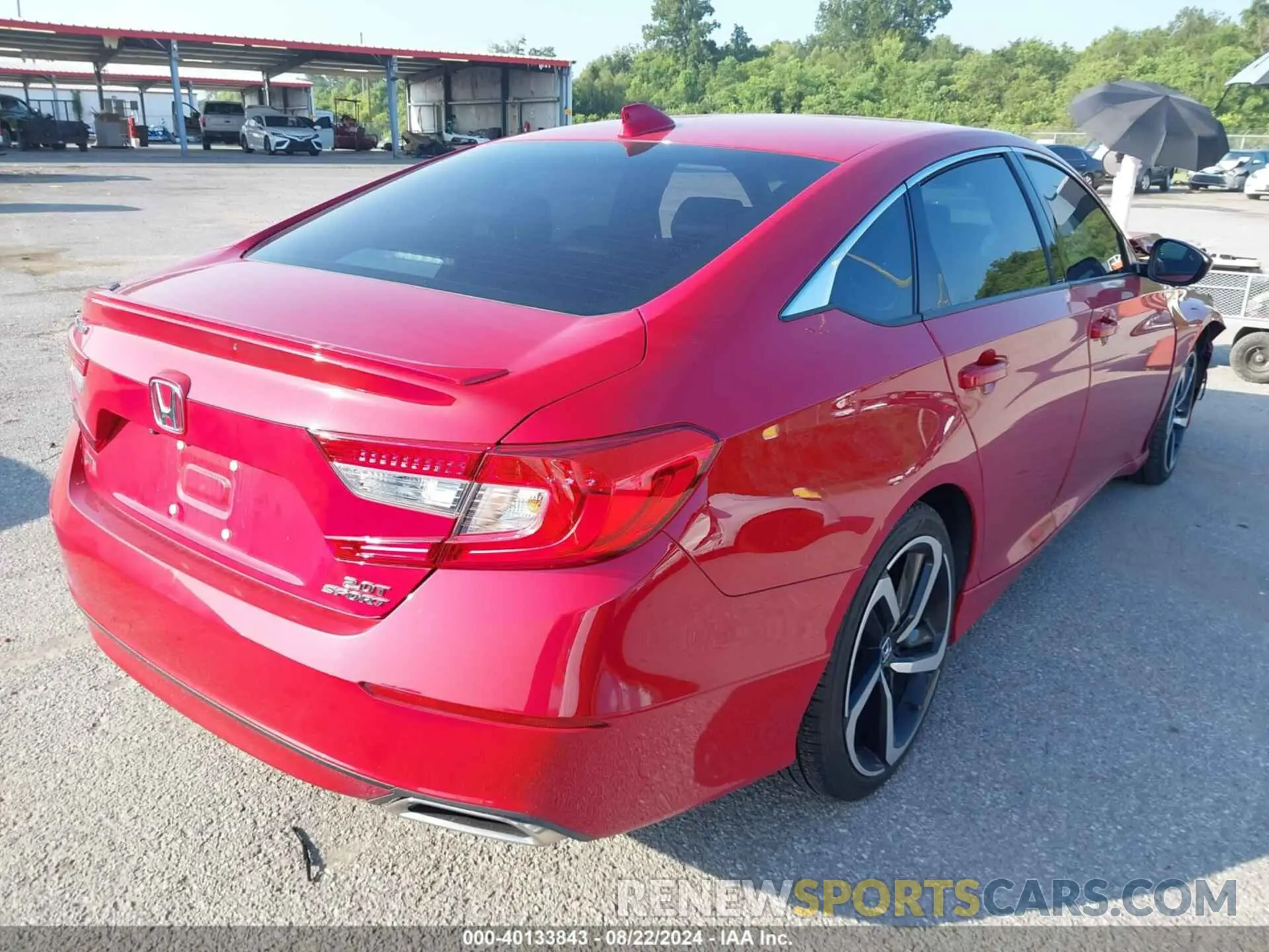 4 Photograph of a damaged car 1HGCV2F31LA015120 HONDA ACCORD 2020