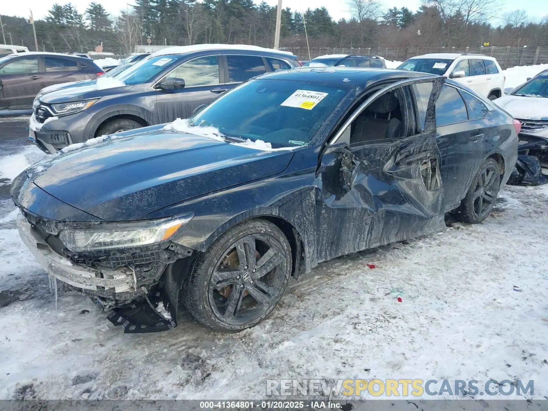 2 Photograph of a damaged car 1HGCV2F31LA023198 HONDA ACCORD 2020