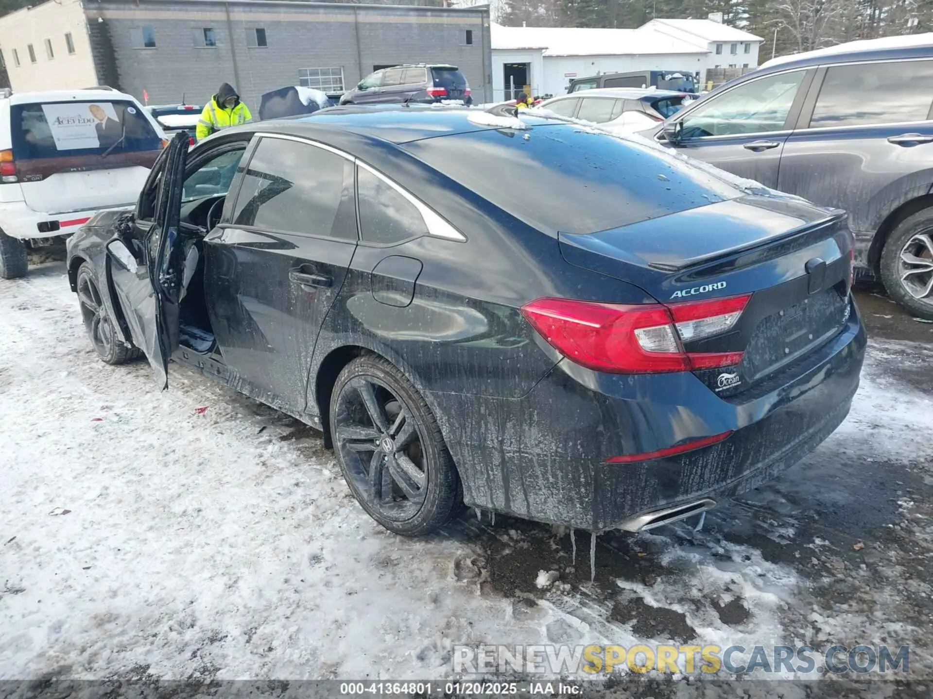 3 Photograph of a damaged car 1HGCV2F31LA023198 HONDA ACCORD 2020