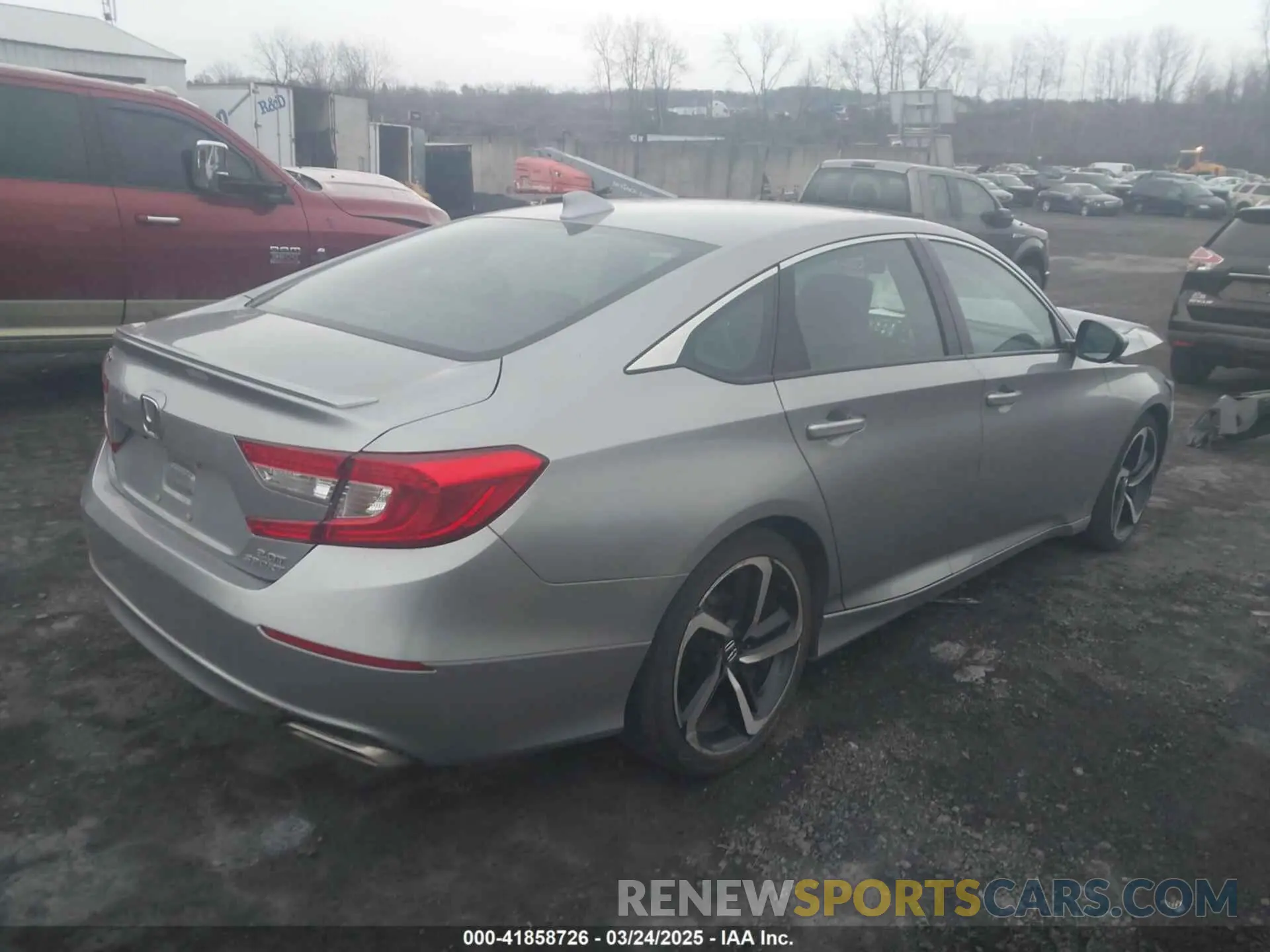 4 Photograph of a damaged car 1HGCV2F31LA024268 HONDA ACCORD 2020