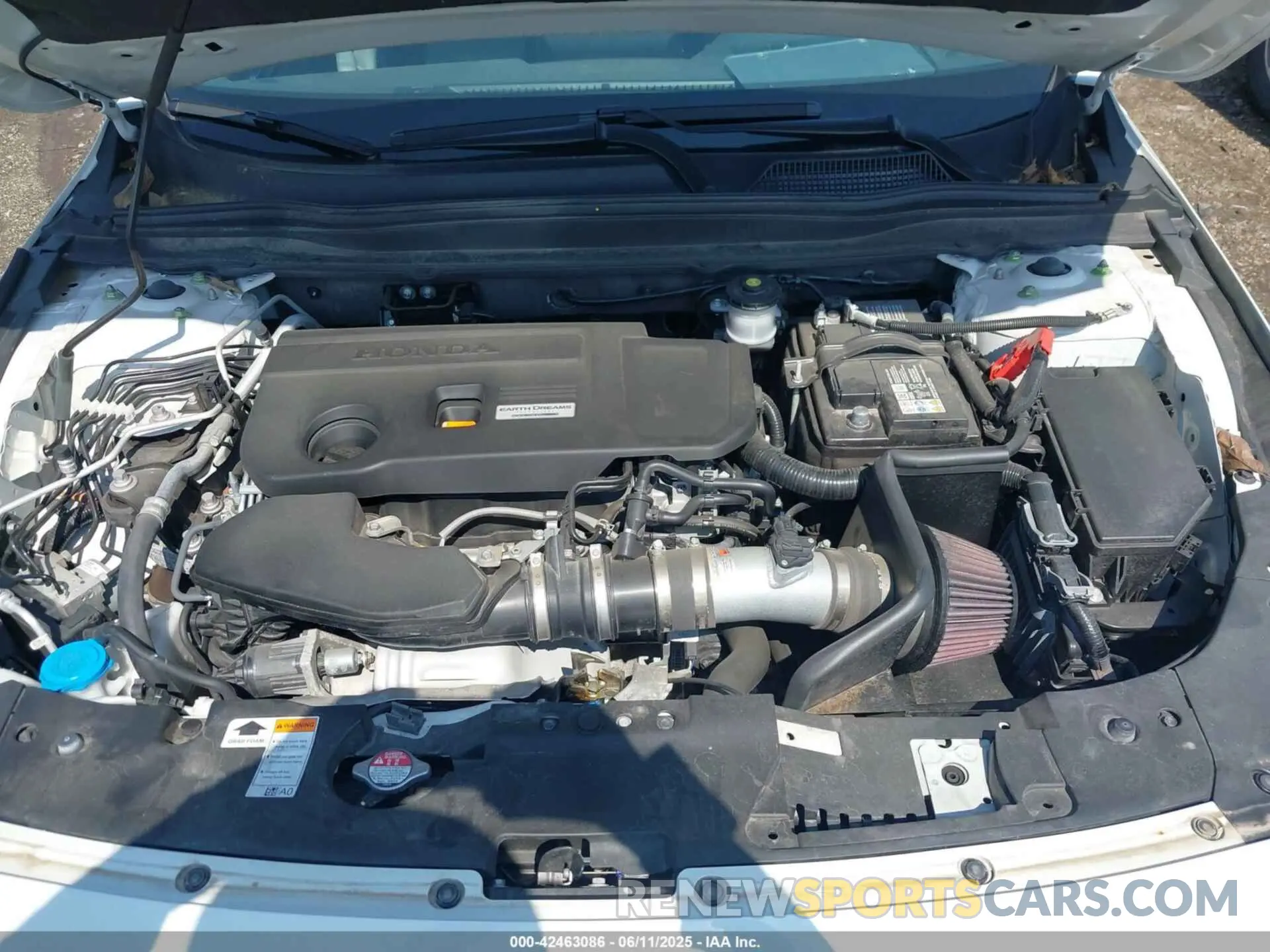10 Photograph of a damaged car 1HGCV2F31LA027476 HONDA ACCORD 2020