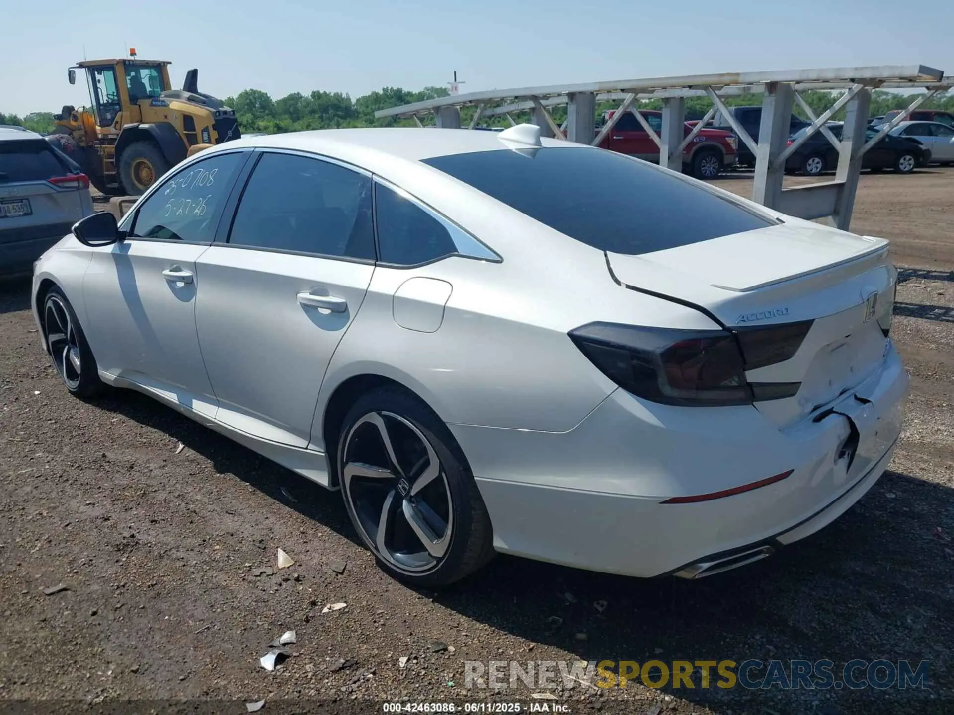 3 Photograph of a damaged car 1HGCV2F31LA027476 HONDA ACCORD 2020