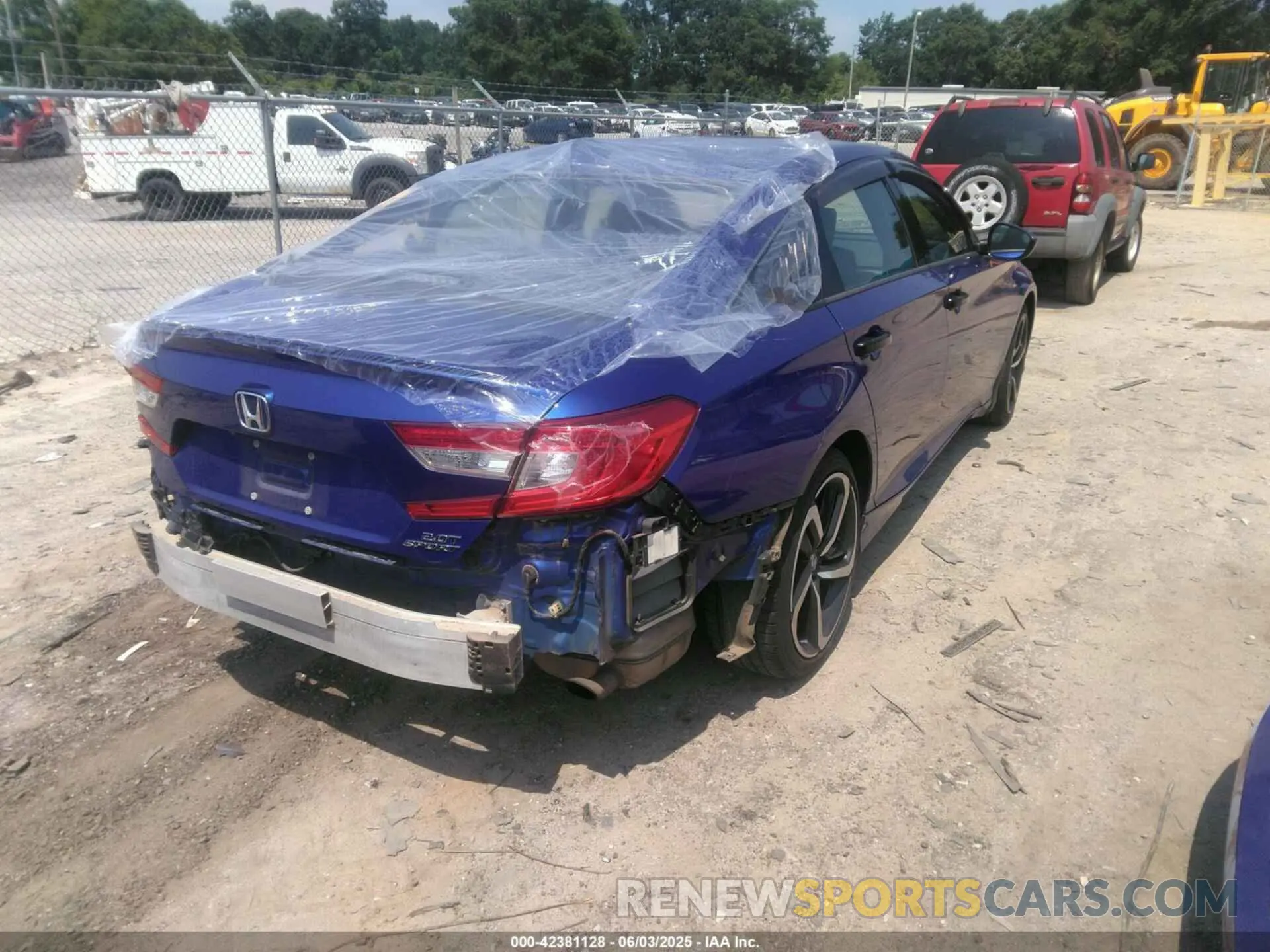 4 Photograph of a damaged car 1HGCV2F31LA028661 HONDA ACCORD 2020