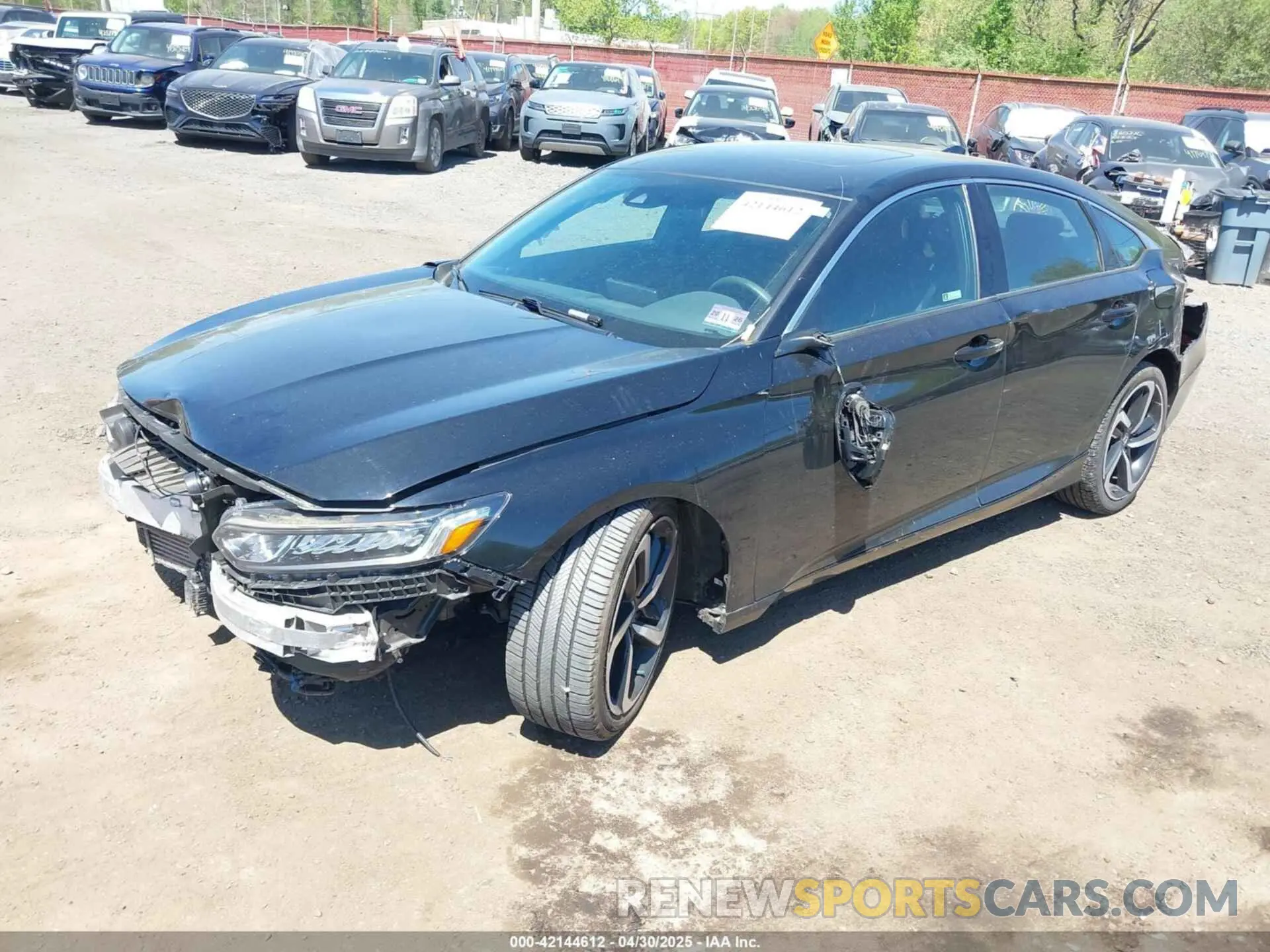 2 Photograph of a damaged car 1HGCV2F32LA001310 HONDA ACCORD 2020