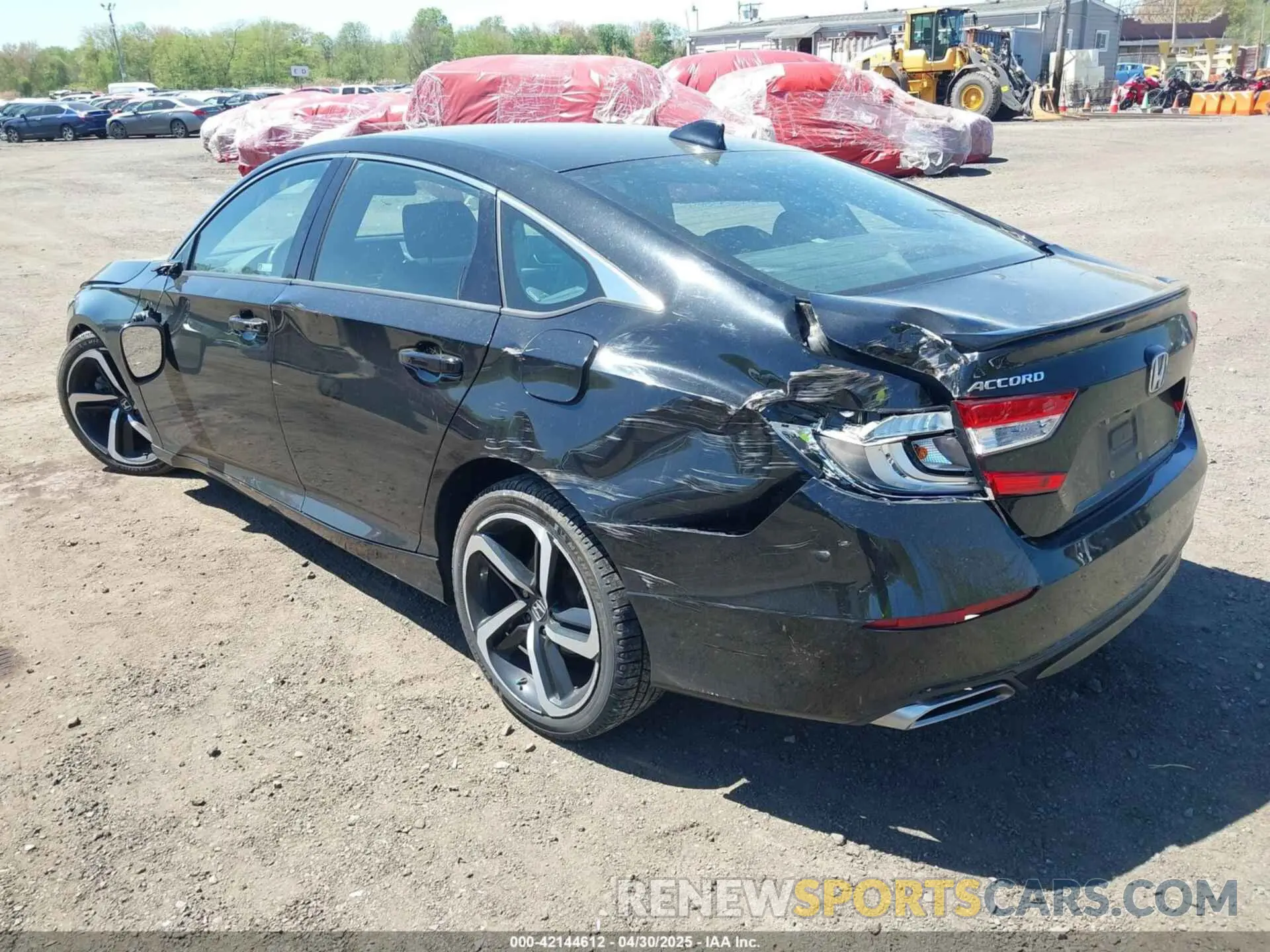 3 Photograph of a damaged car 1HGCV2F32LA001310 HONDA ACCORD 2020