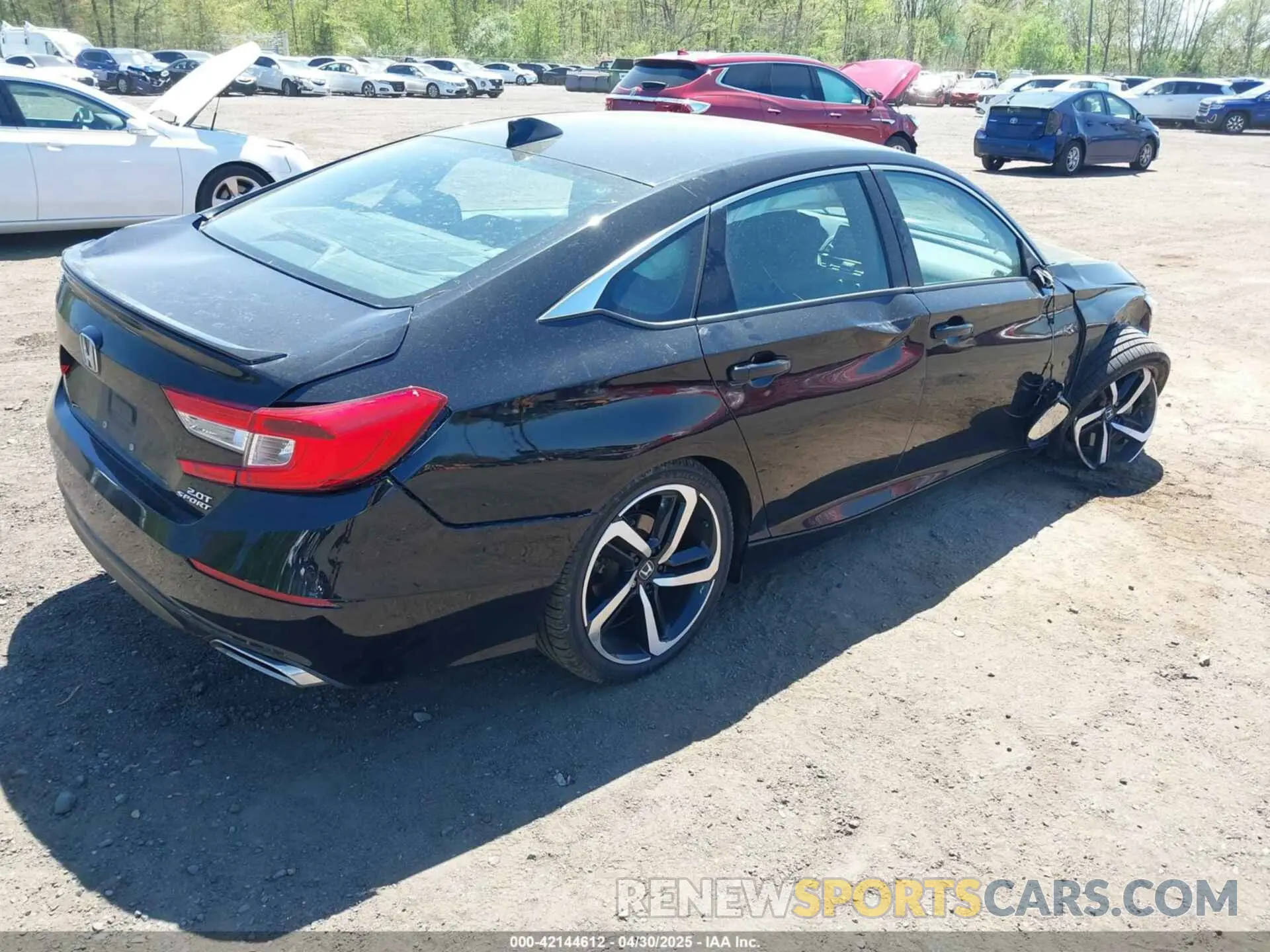 4 Photograph of a damaged car 1HGCV2F32LA001310 HONDA ACCORD 2020