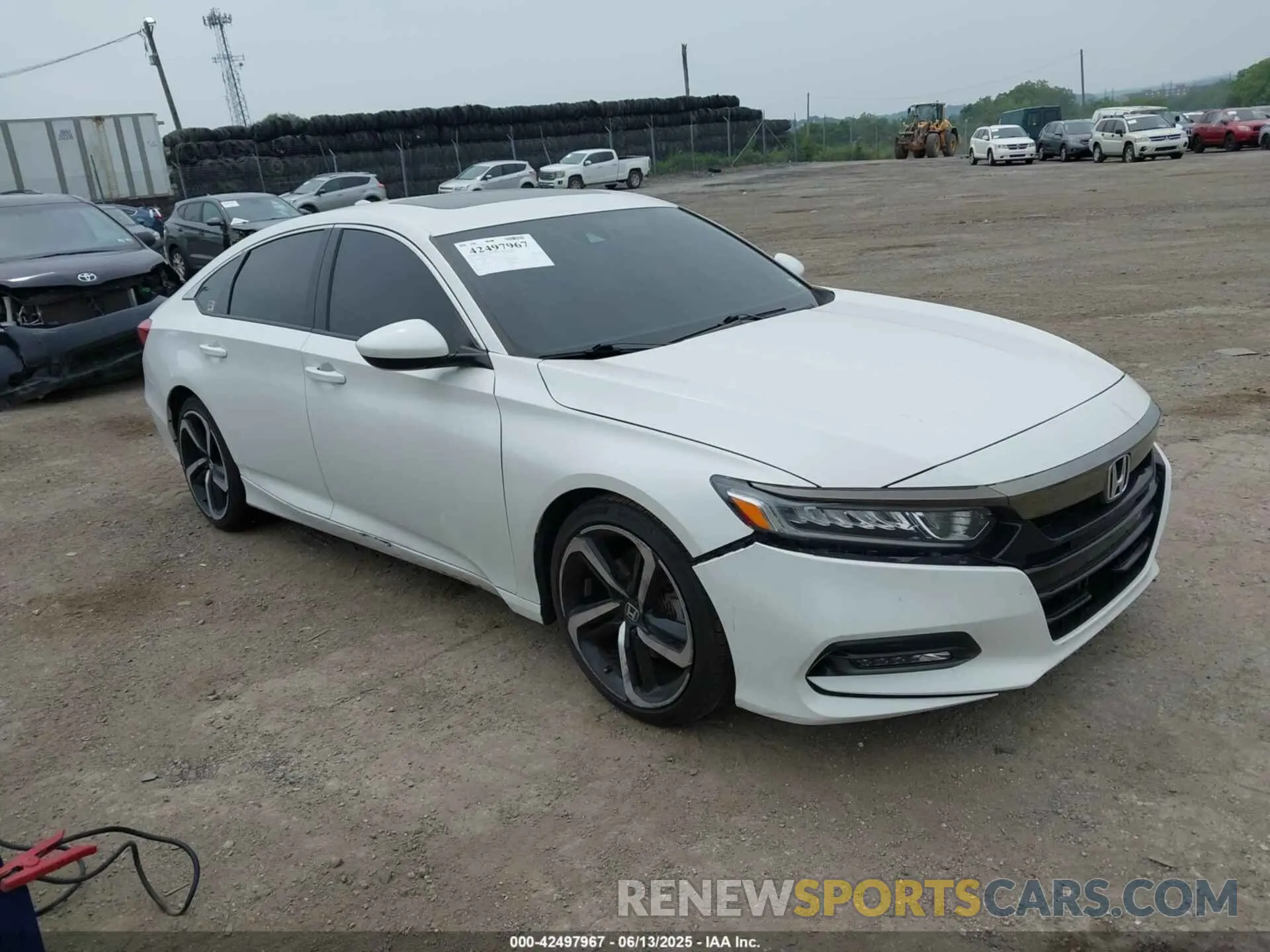1 Photograph of a damaged car 1HGCV2F32LA003378 HONDA ACCORD 2020