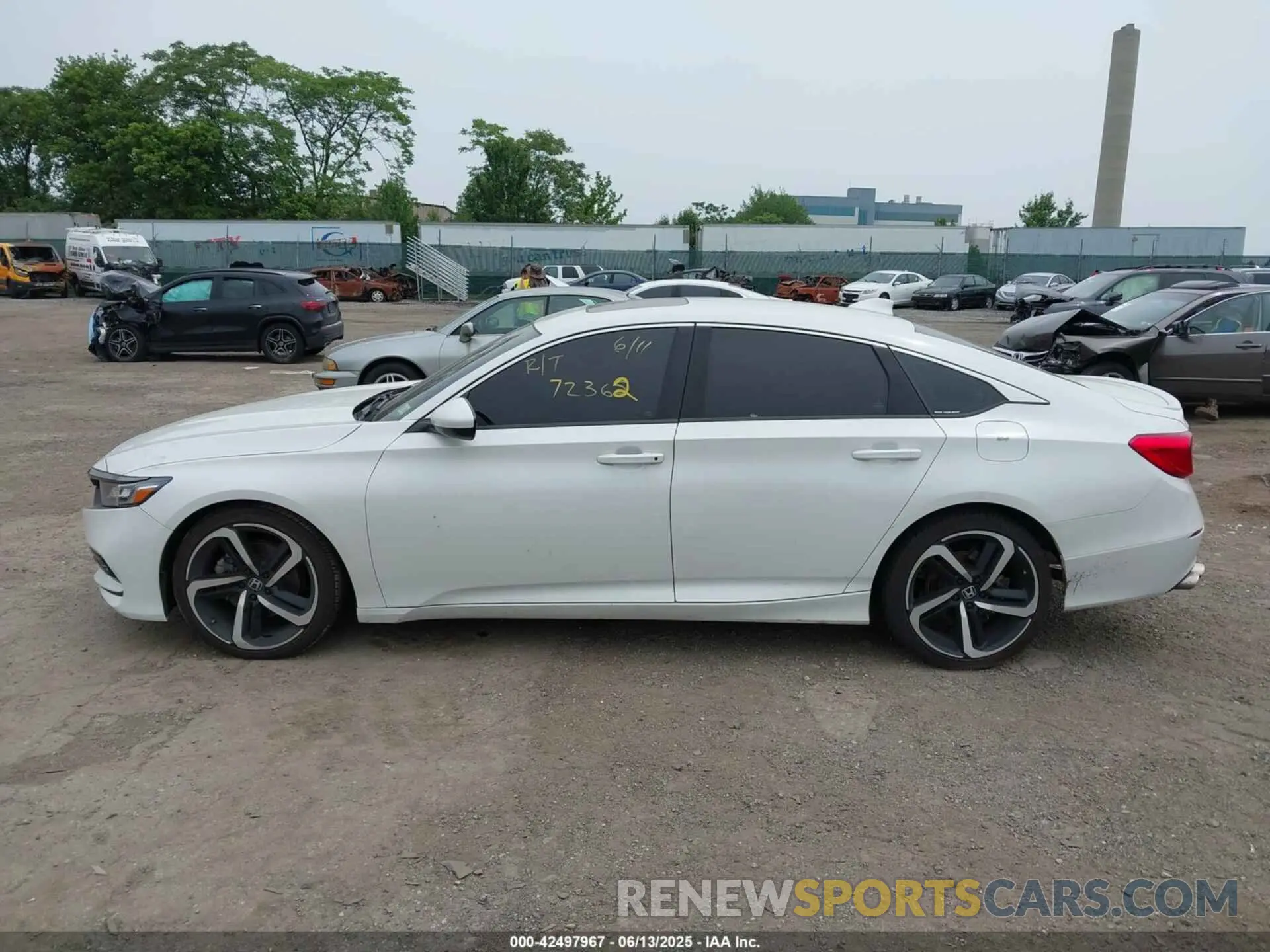 13 Photograph of a damaged car 1HGCV2F32LA003378 HONDA ACCORD 2020