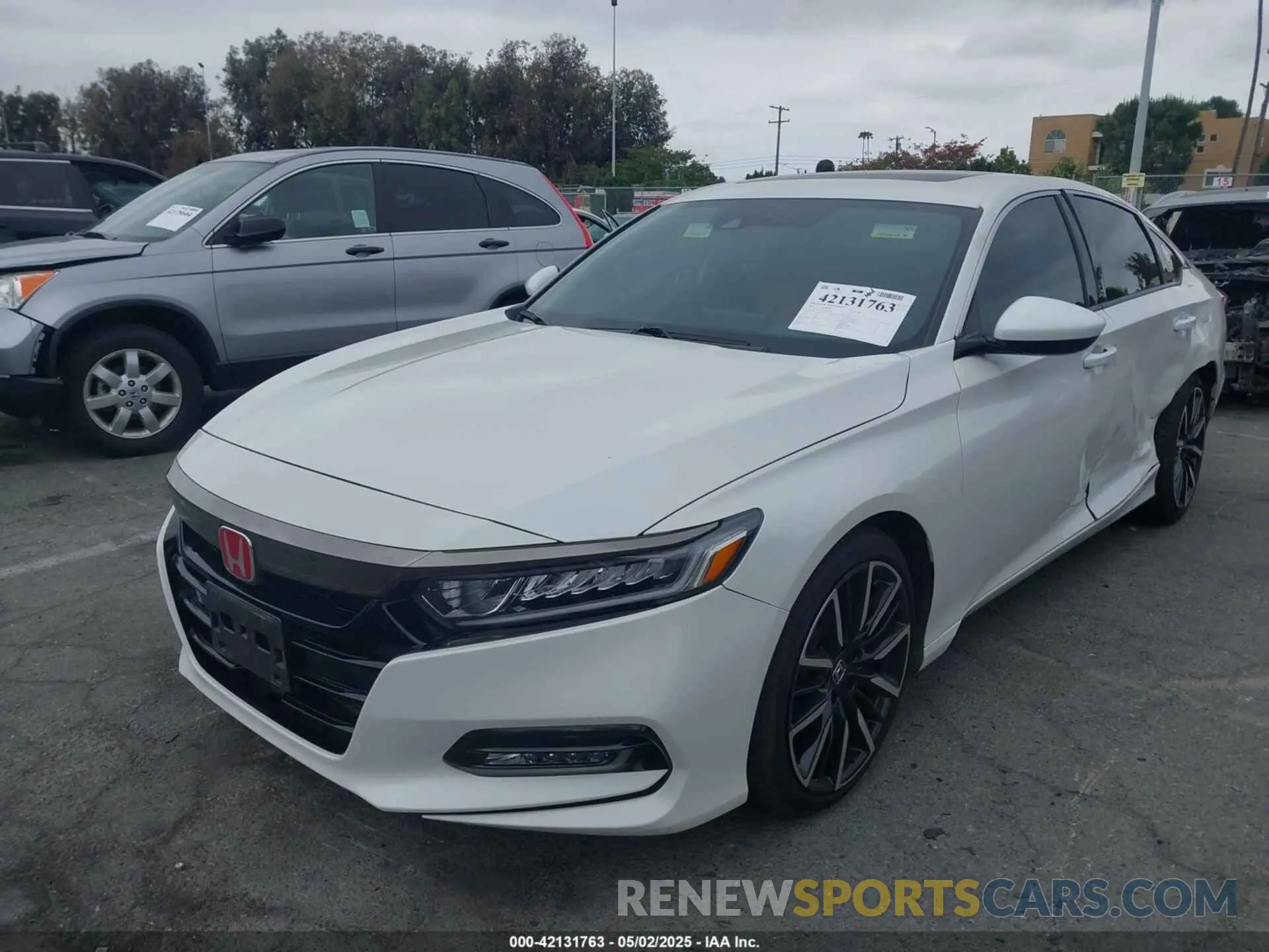 2 Photograph of a damaged car 1HGCV2F32LA020309 HONDA ACCORD 2020