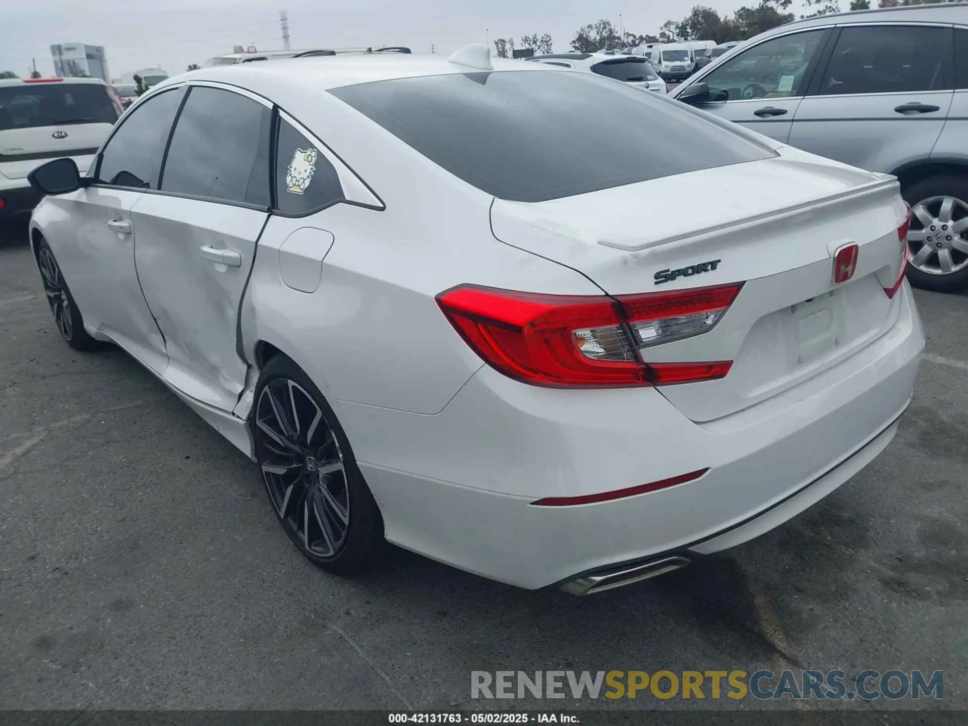 3 Photograph of a damaged car 1HGCV2F32LA020309 HONDA ACCORD 2020