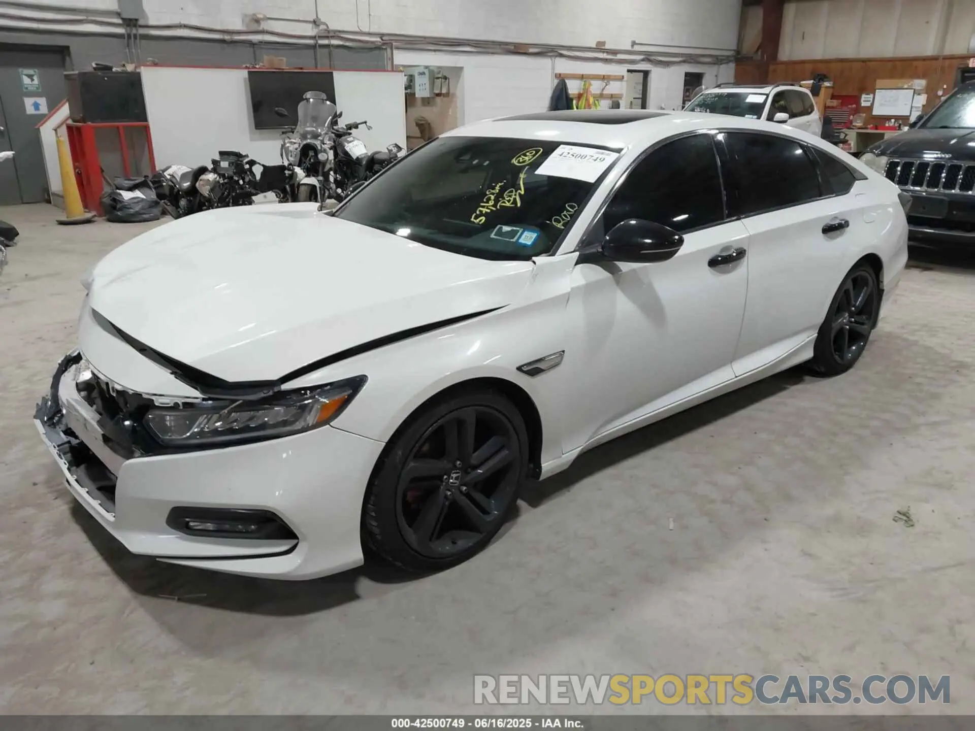 2 Photograph of a damaged car 1HGCV2F32LA024117 HONDA ACCORD 2020