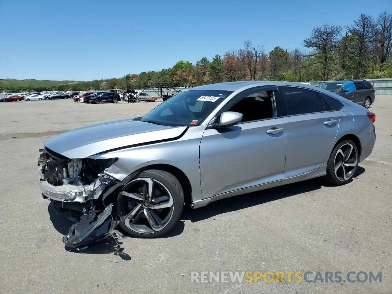 1 Photograph of a damaged car 1HGCV2F33LA012350 HONDA ACCORD 2020